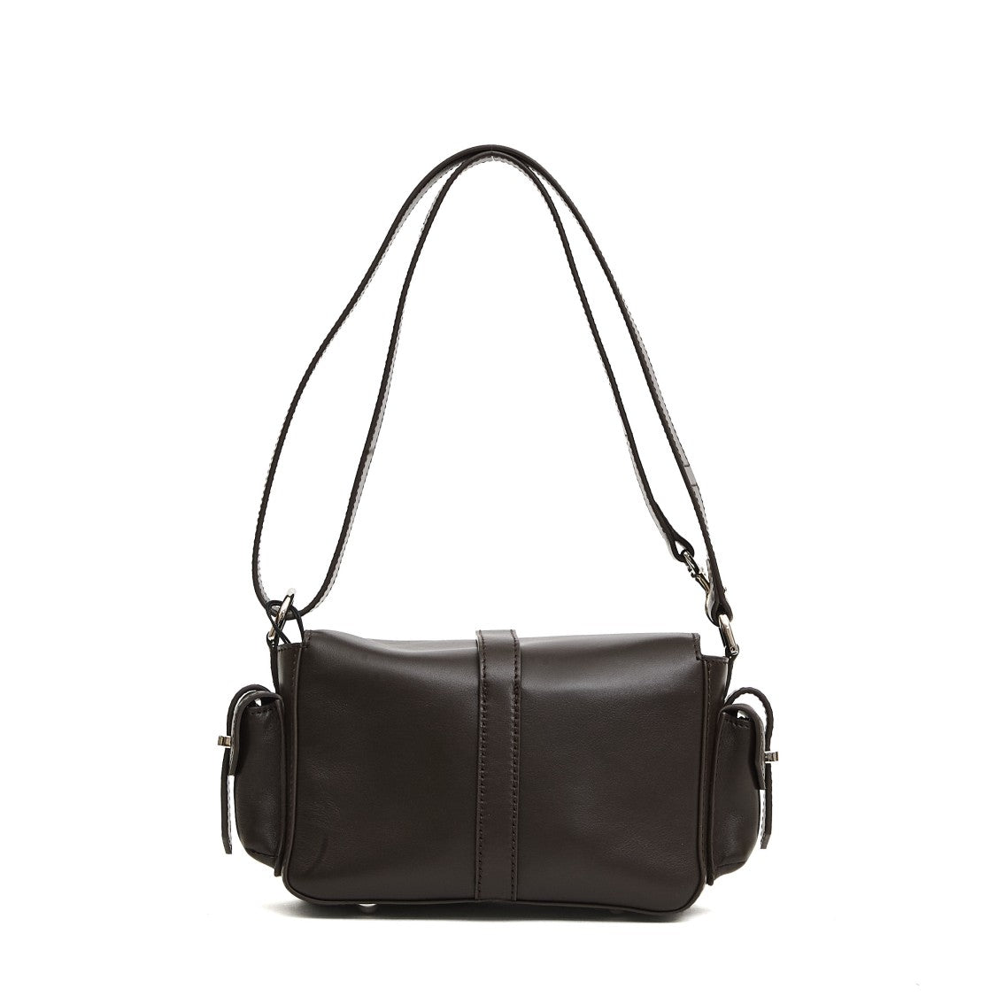Hogan Brown Leather Camera Bag