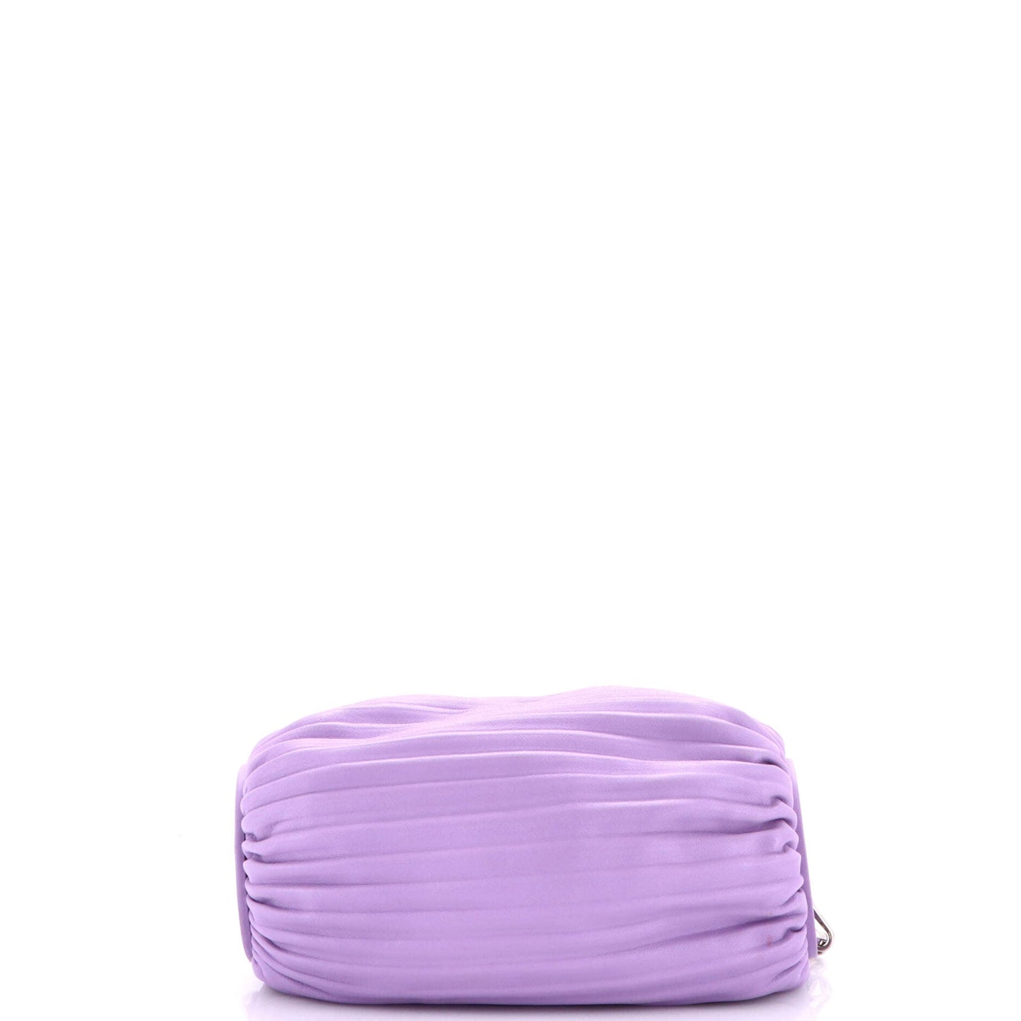 Bracelet Pouch Shoulder Bag Pleated Leather
