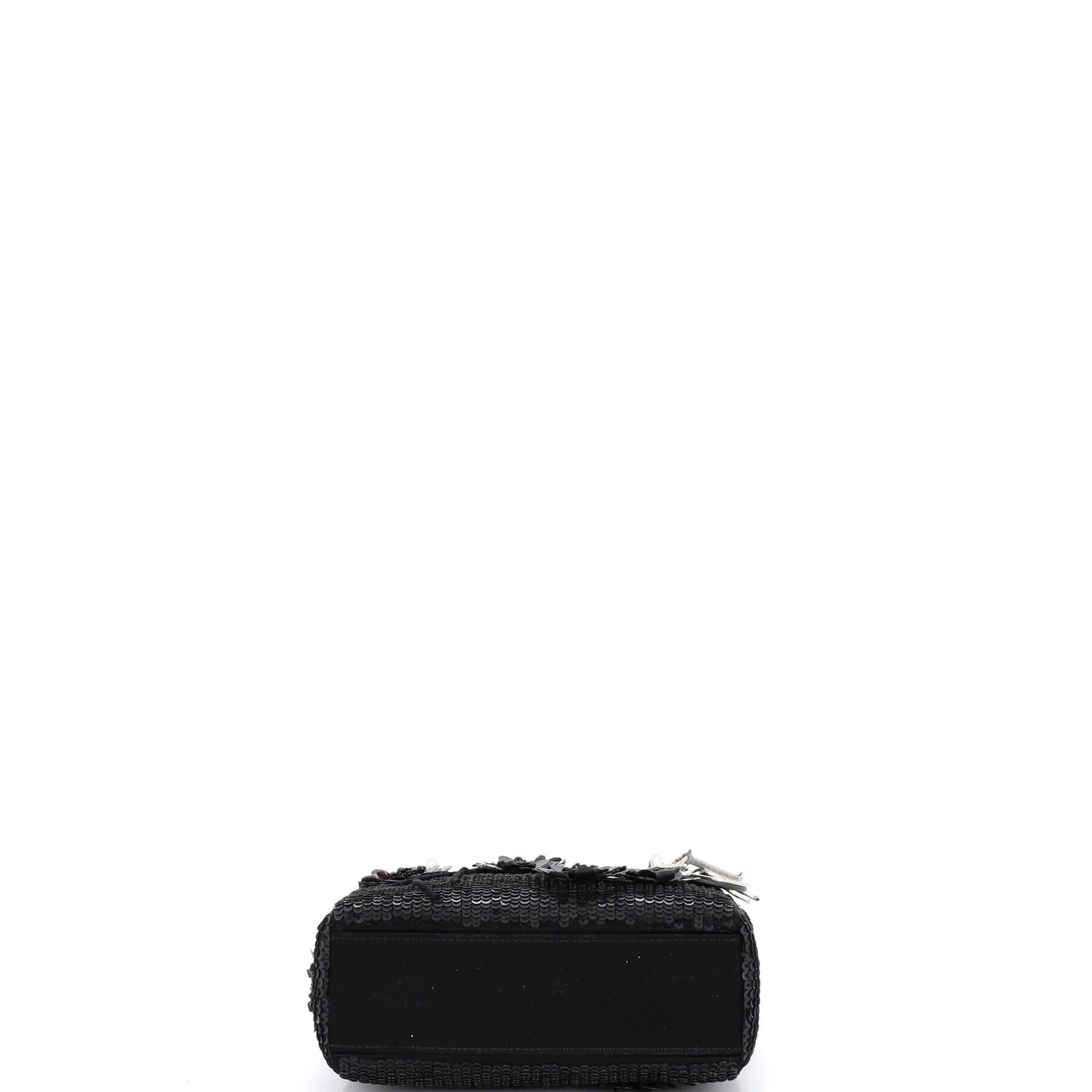 Lady Dior Bag Embellished Satin Mini