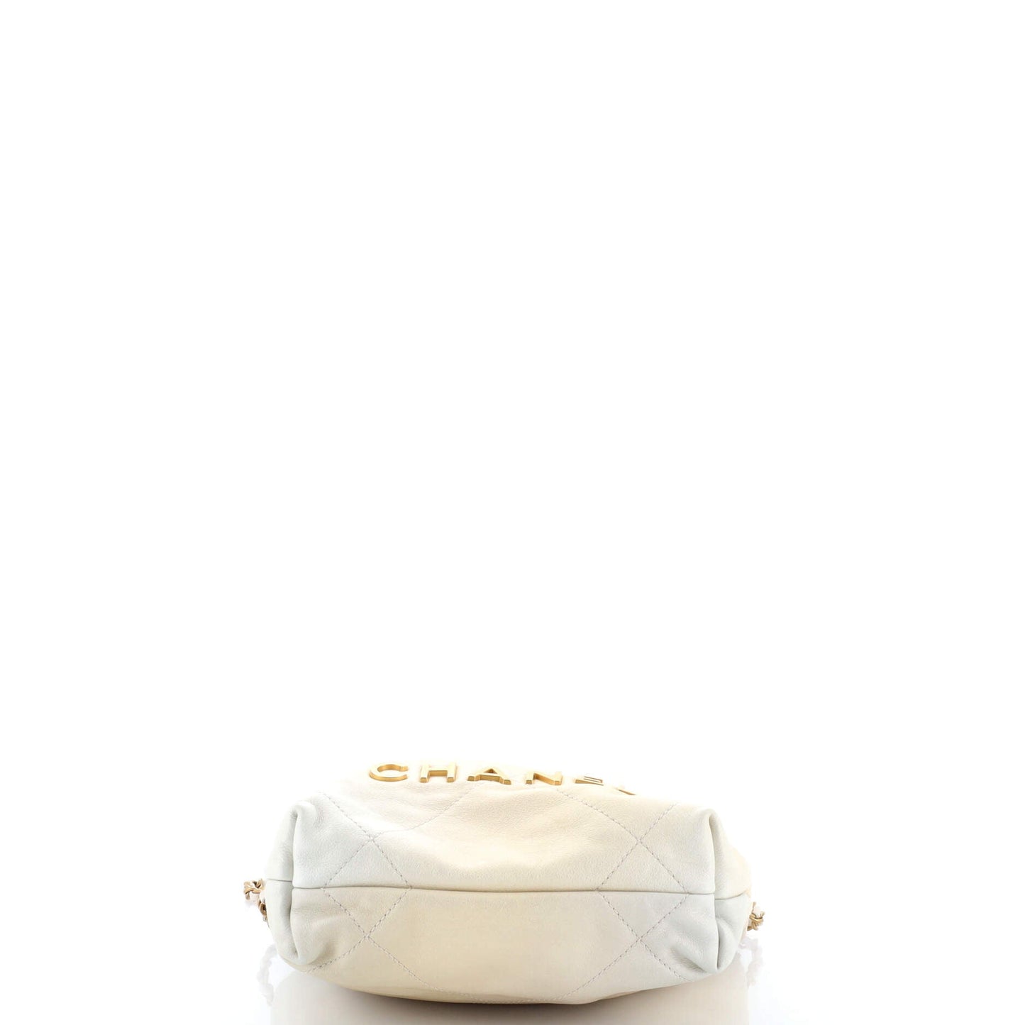 22 Chain Hobo Quilted Iridescent Calfskin Mini