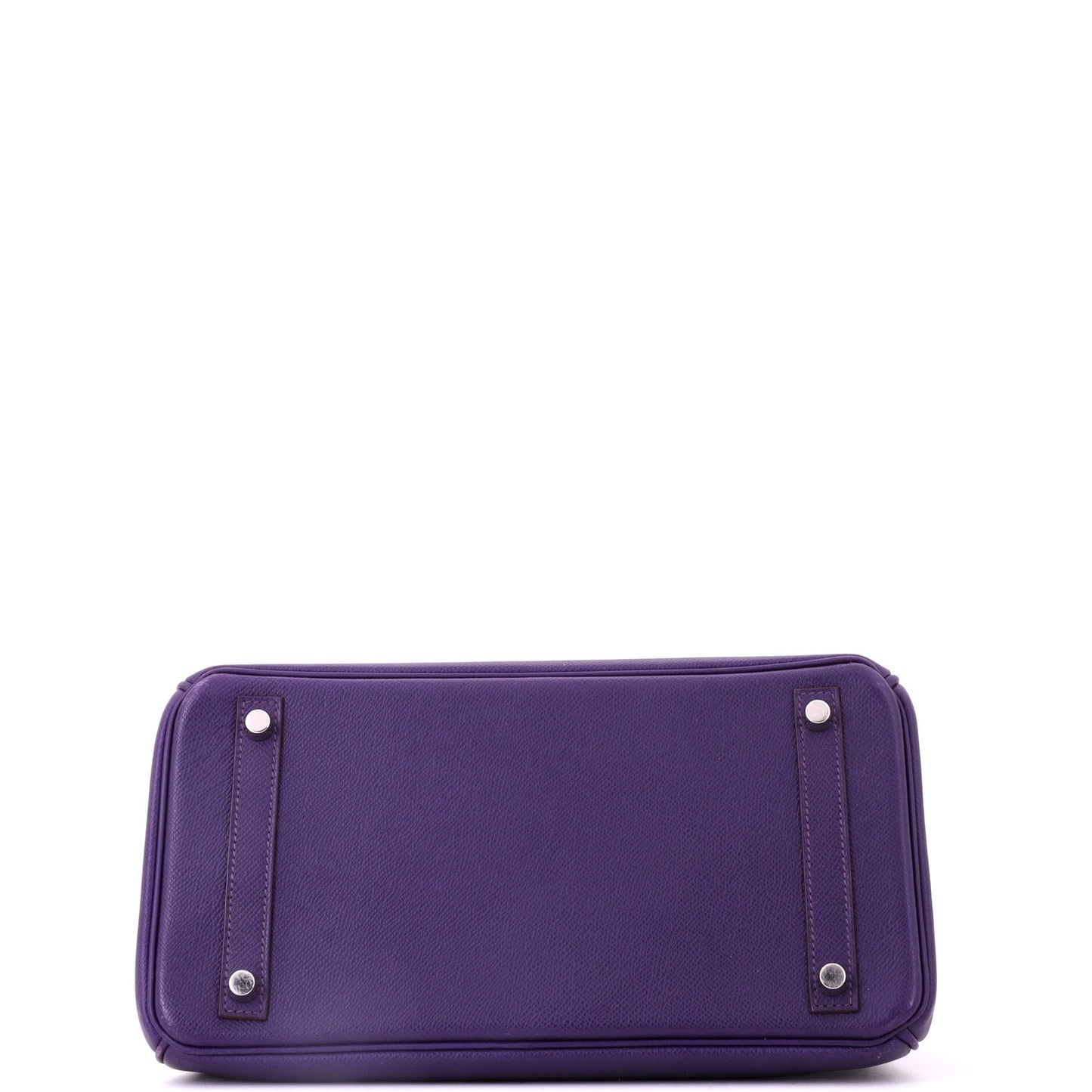 Birkin Handbag Iris Epsom with Palladium Hardware 30