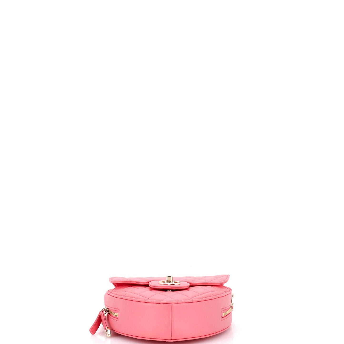 CC in Love Heart Bag Quilted Lambskin