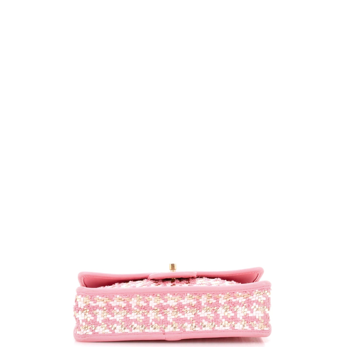 Classic Single Flap Bag Woven Lambskin and Viscose Small