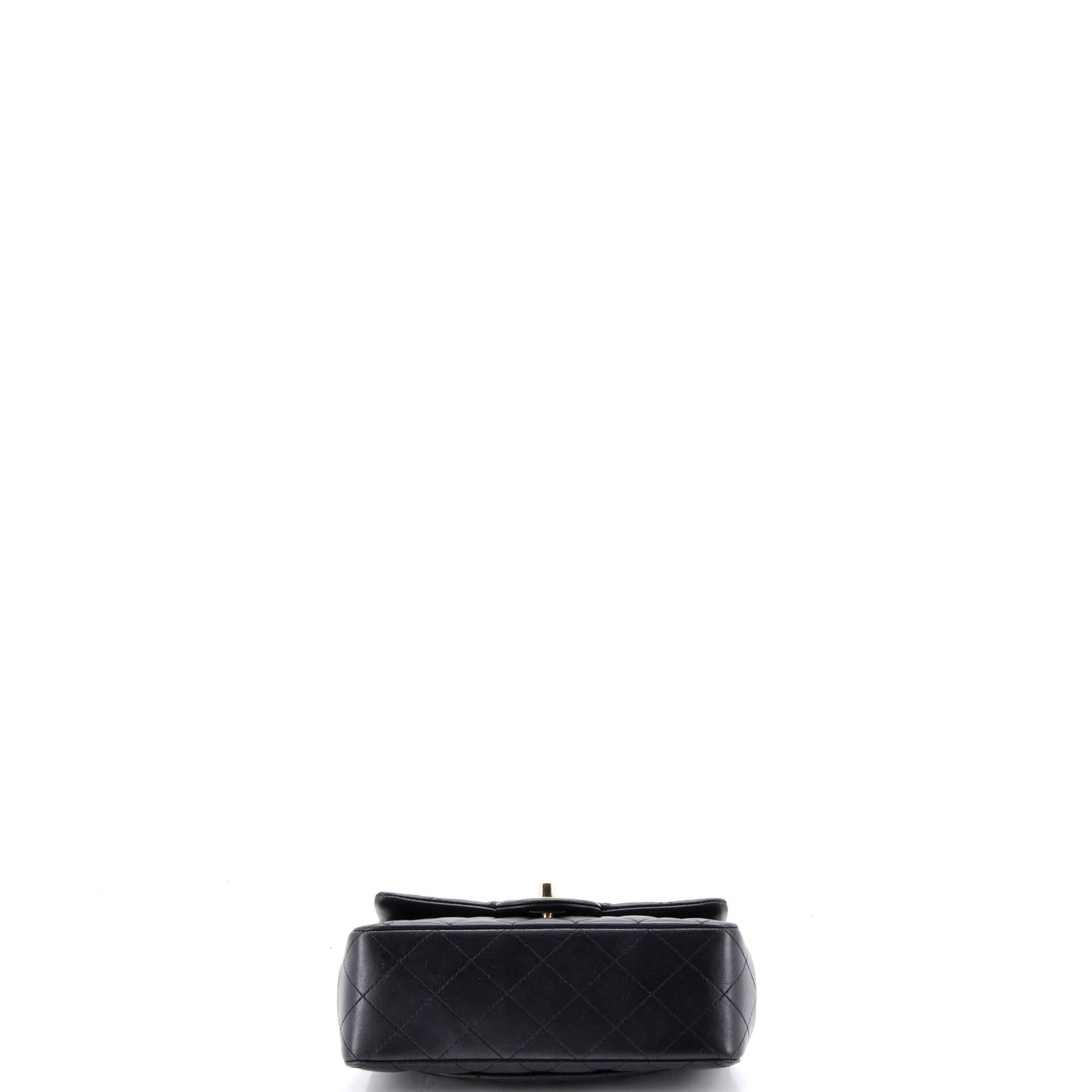 Classic Single Flap Top Handle Bag Quilted Lambskin Mini
