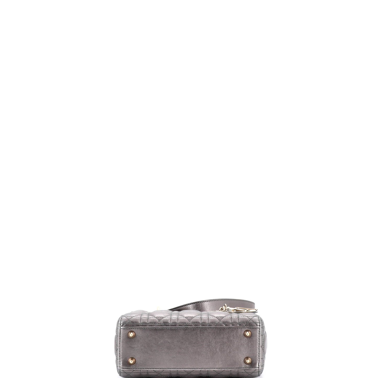 My ABCDior Lady Dior Bag Metallic Cannage Quilt Leather