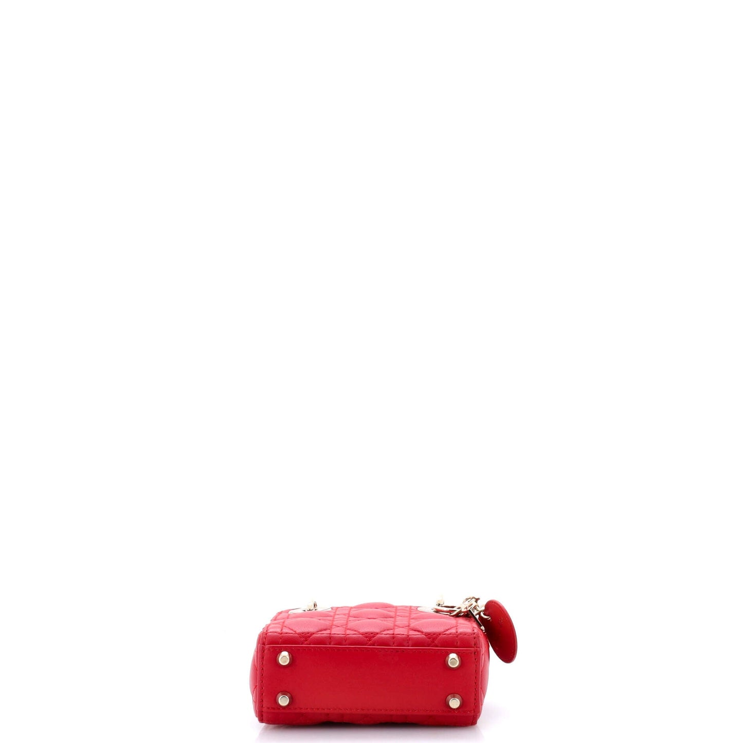 Lady Dior Bag Cannage Quilt Lambskin Micro