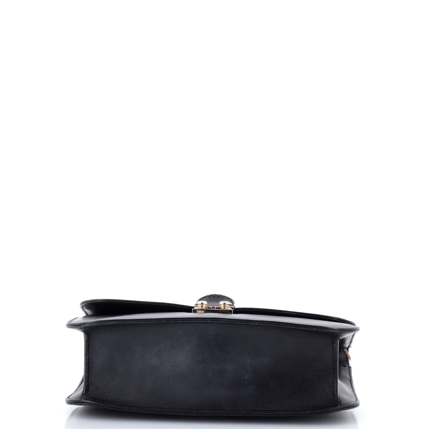 Glam Lock Shoulder Bag Leather Medium