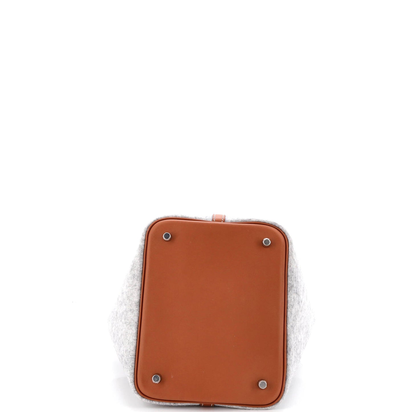 Picotin Lock Bag Felt with Leather MM
