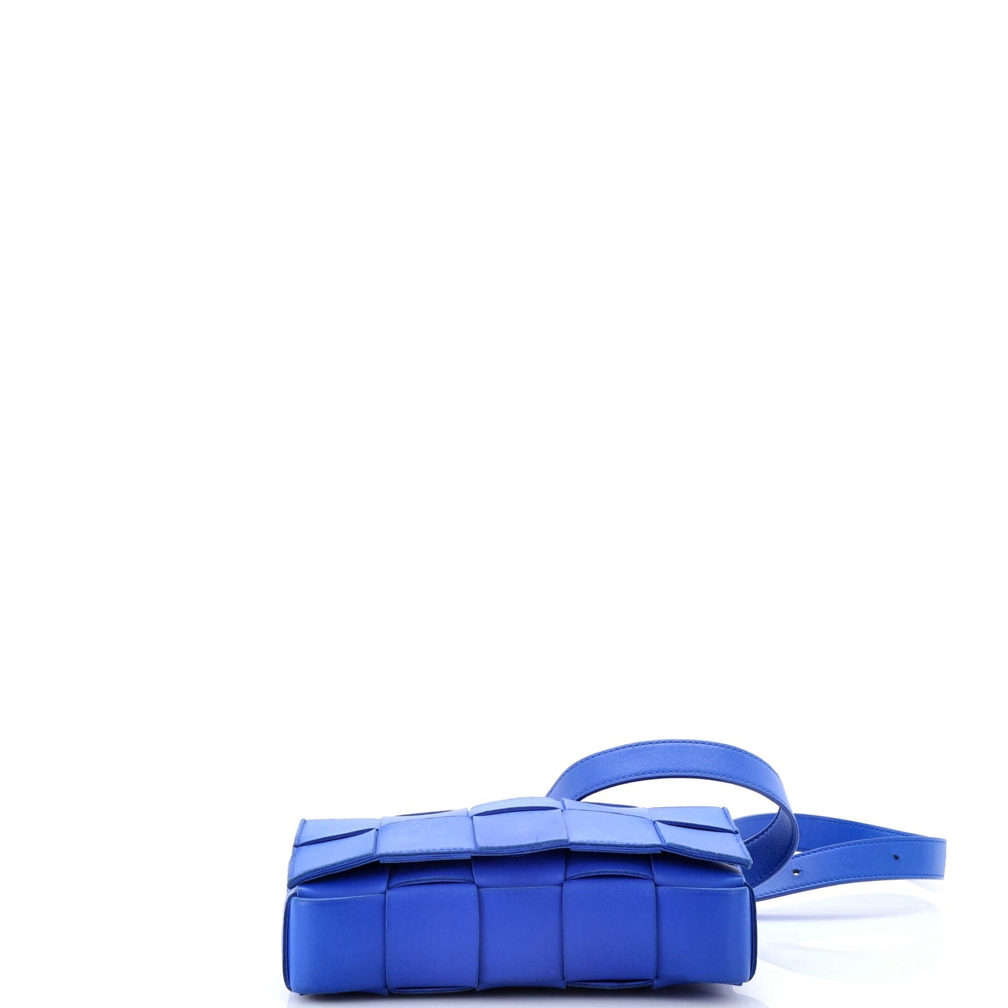 Cassette Crossbody Bag Maxi Intrecciato Leather Small