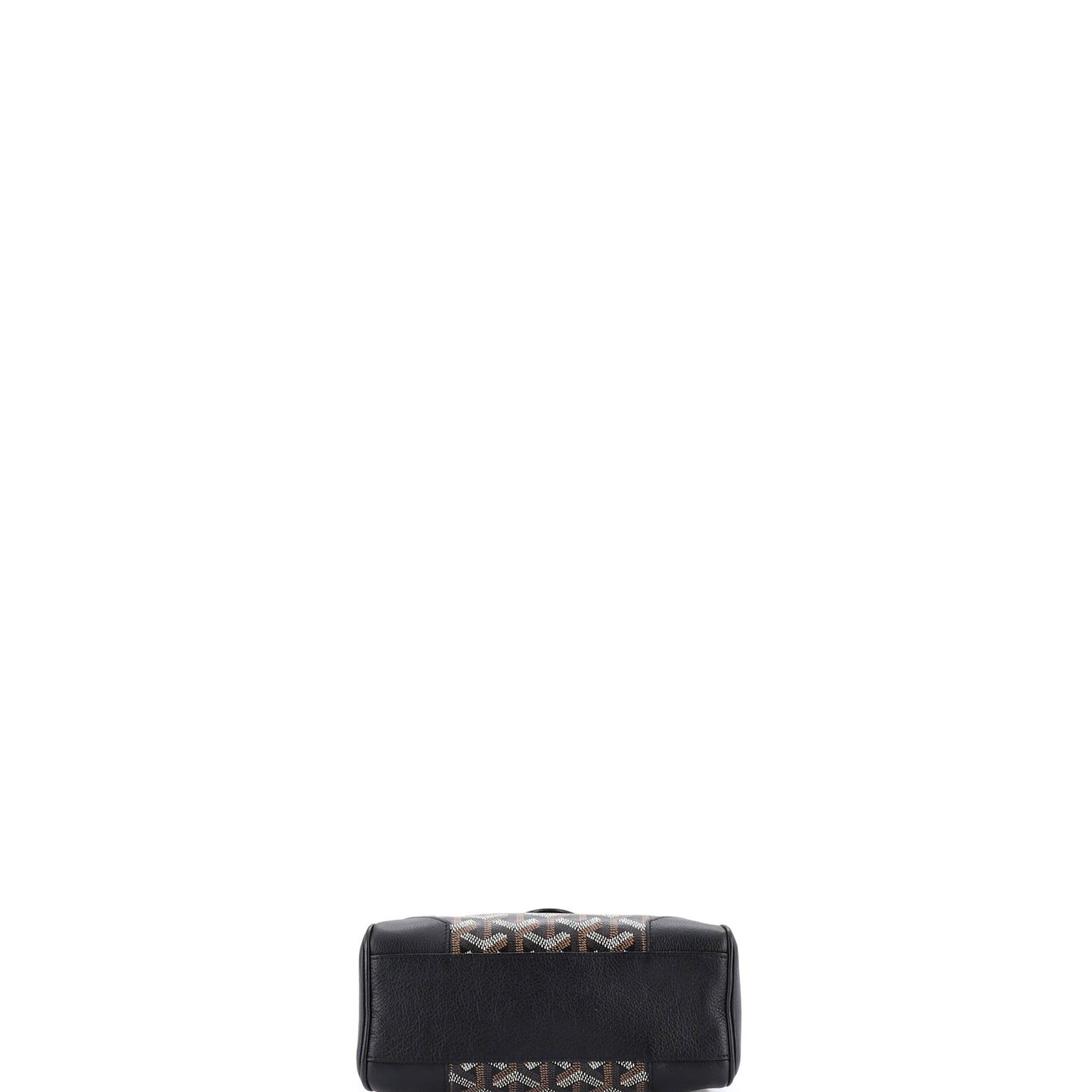 Saigon Top Handle Bag Coated Canvas with Leather Mini