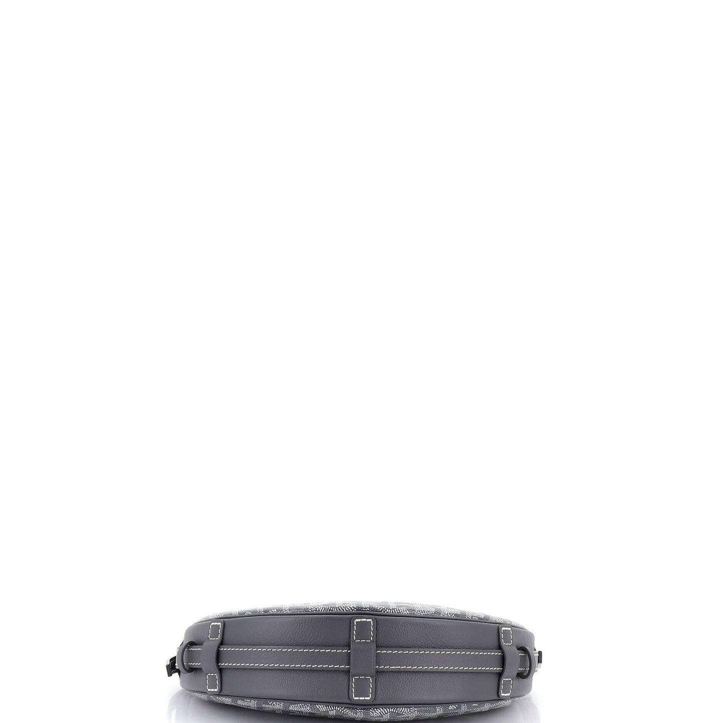 Hirondelle Shoulder Bag Coated Canvas and Leather