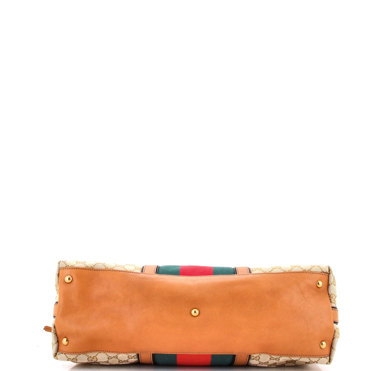 Rania Convertible Top Handle Bag Web GG Canvas Medium