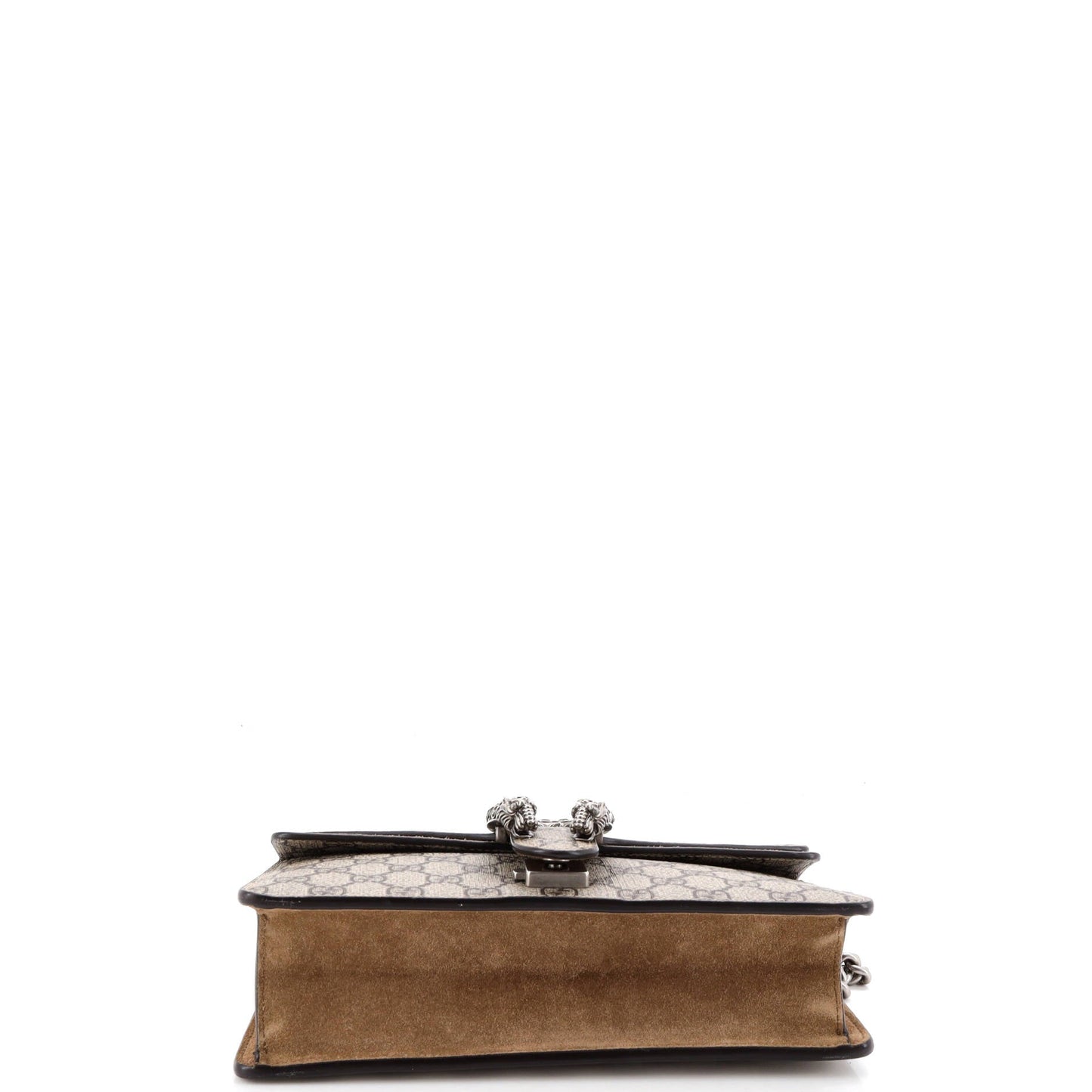 Dionysus Bag GG Coated Canvas with Crystal Embellished Metal Small