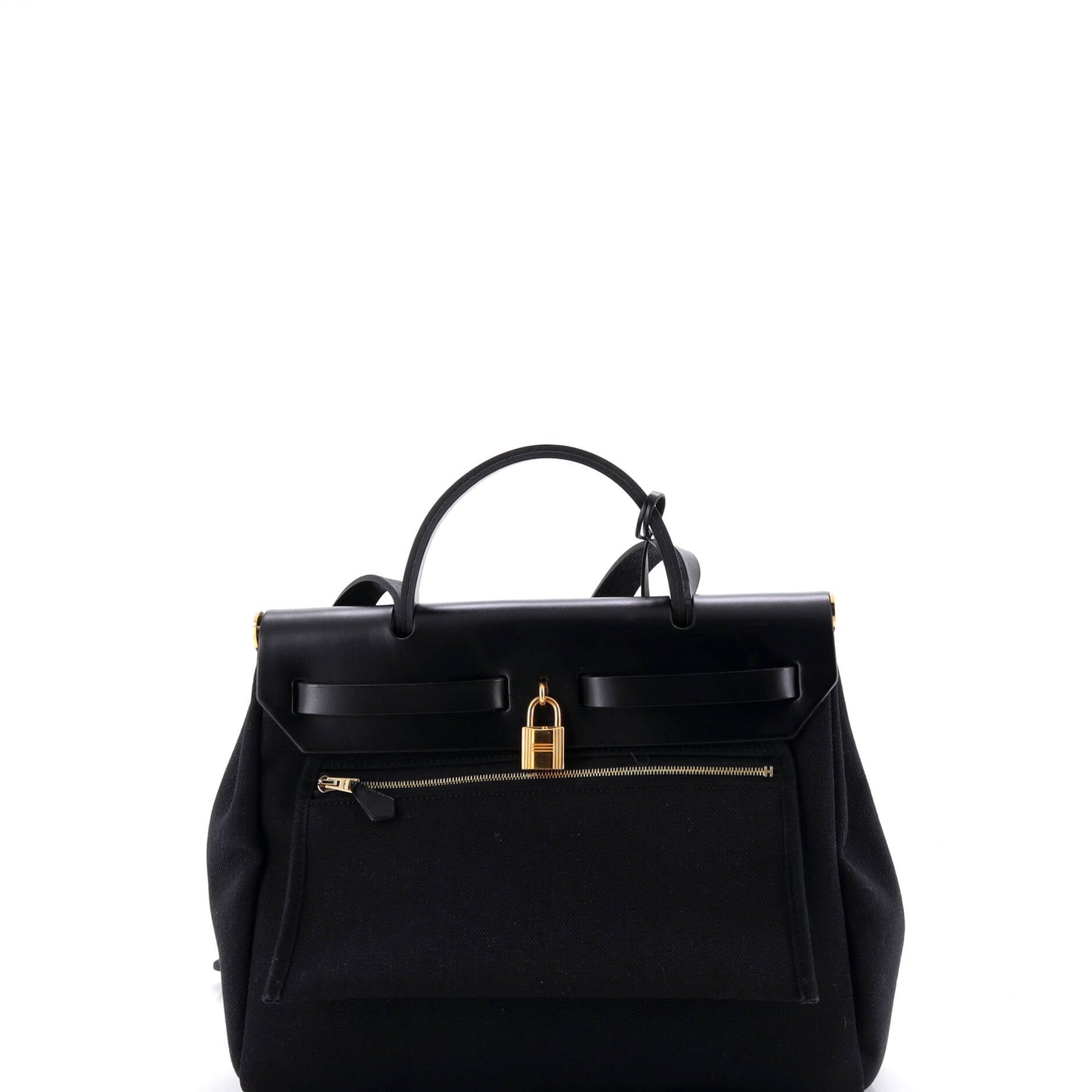 Herbag Zip Leather and Toile 31
