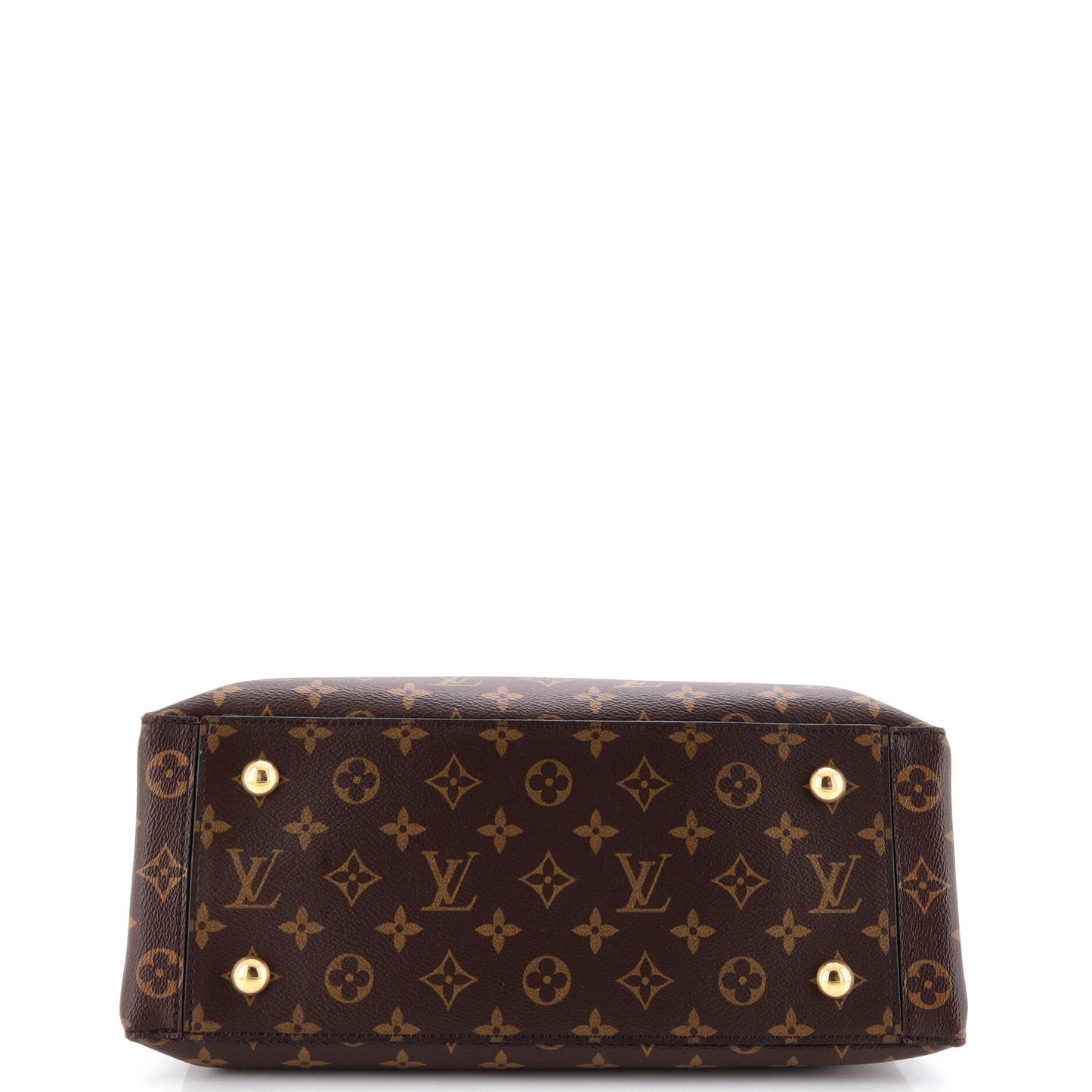 Flower Tote Monogram Canvas with Leather