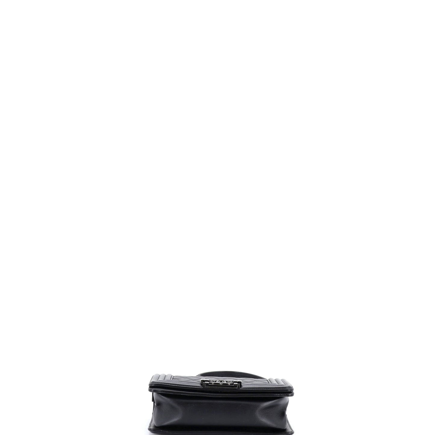 So Black Boy Flap Bag Quilted Lambskin Small