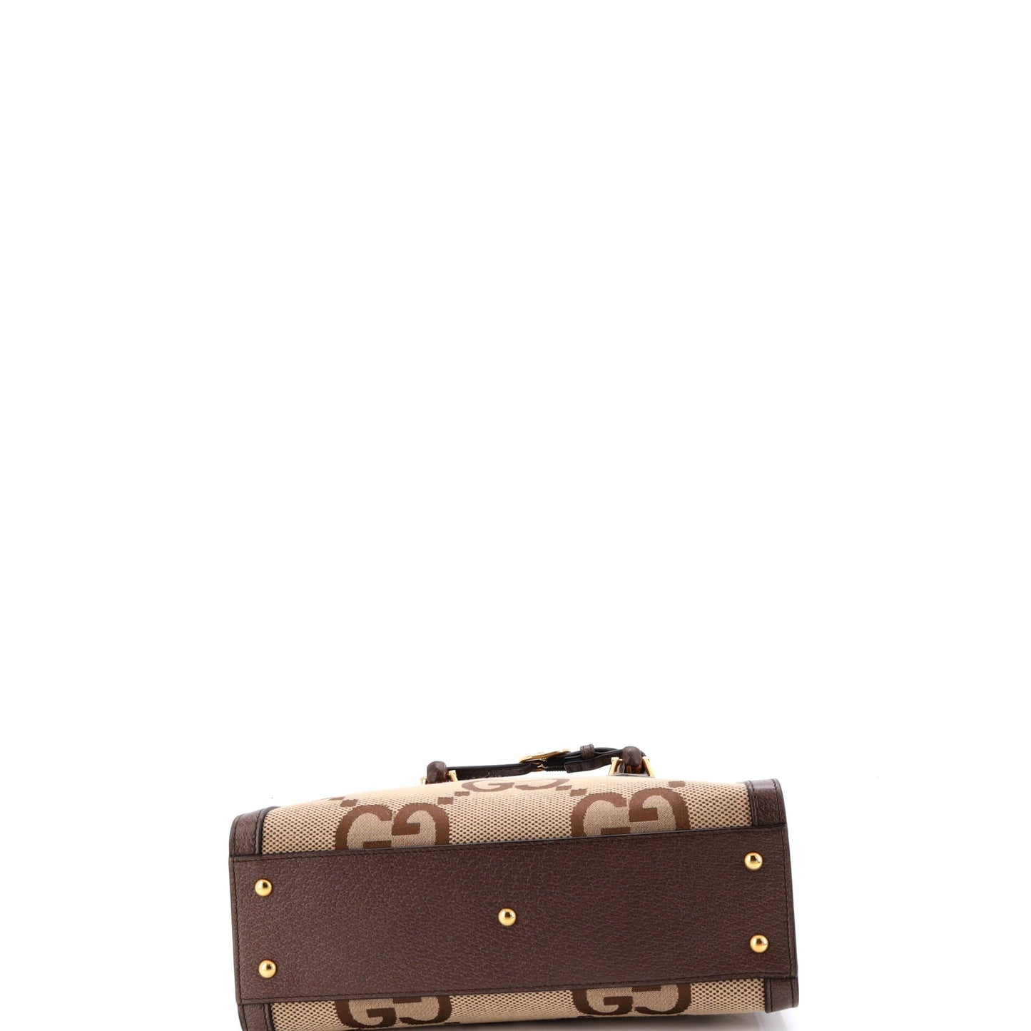 Diana NM Bamboo Handle Tote Jumbo GG Canvas Small