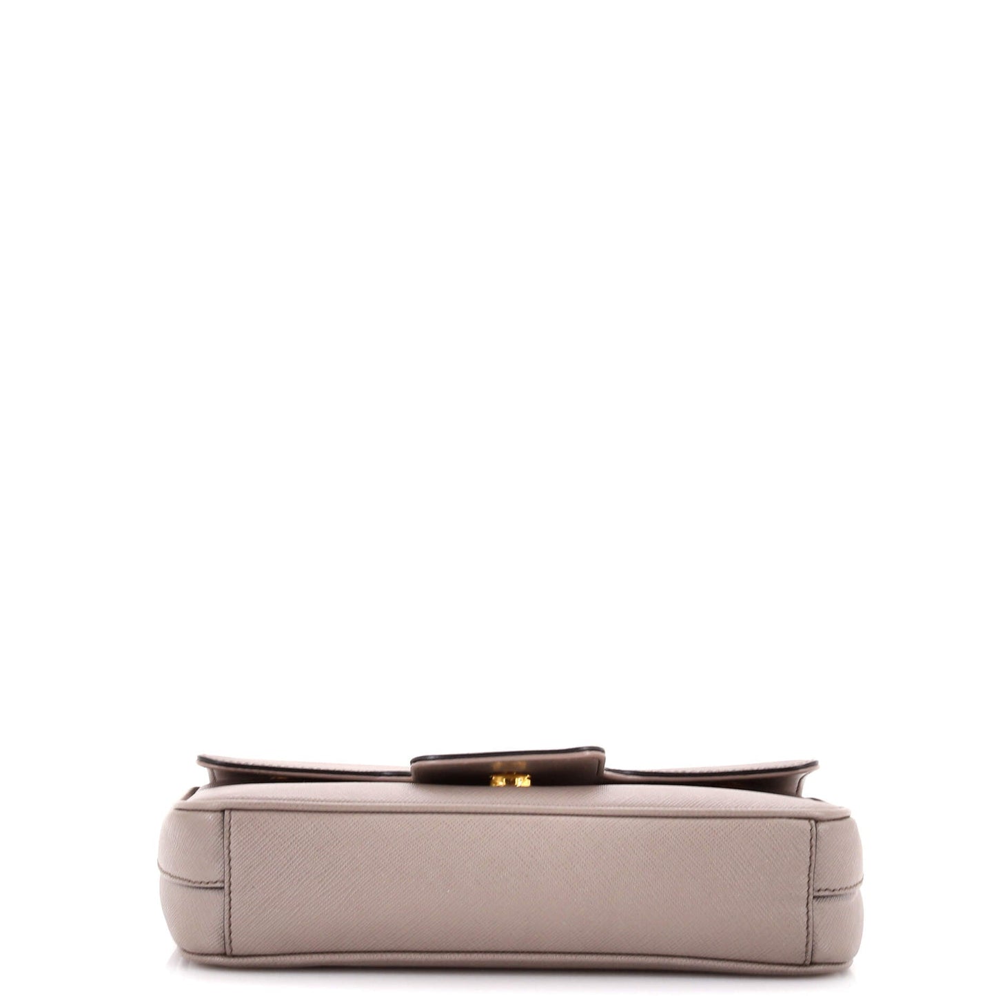 Pattina Flap Shoulder Bag Saffiano Leather Small