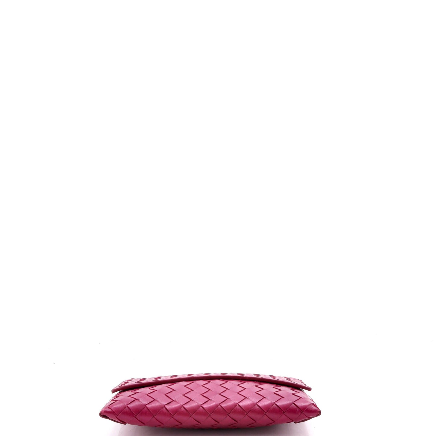 Flat Flap Pouch Intrecciato Nappa