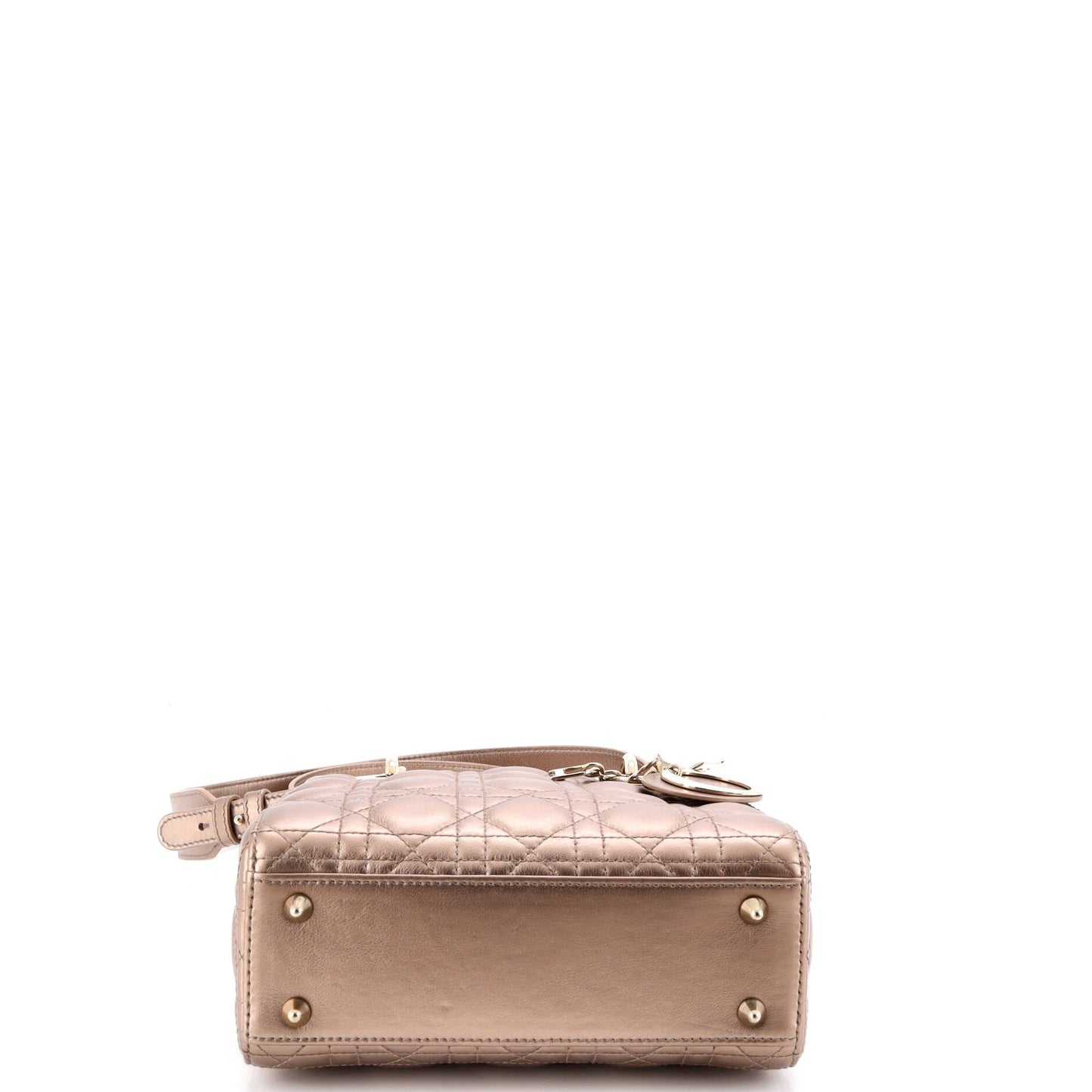 My ABCDior Lady Dior Bag Metallic Cannage Quilt Leather