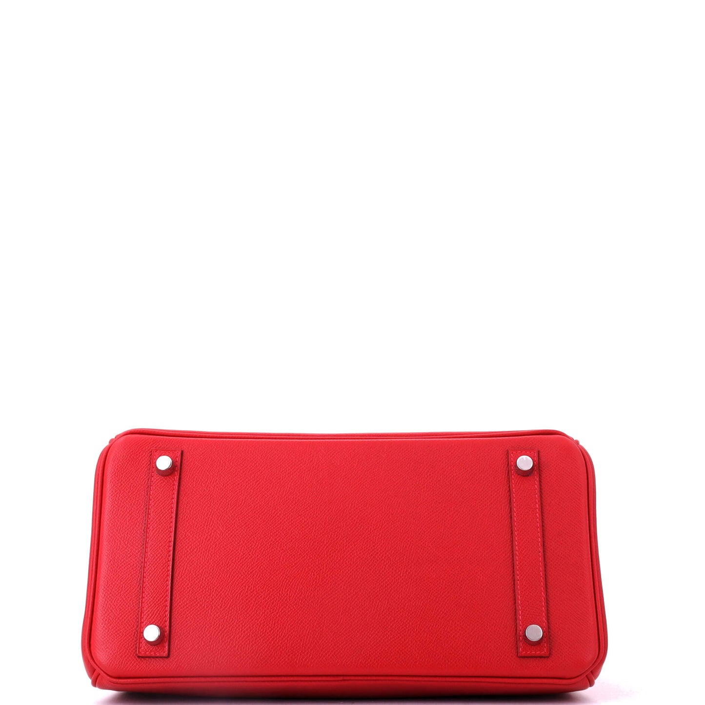 Birkin Handbag Rouge Vif Epsom with Palladium Hardware 30