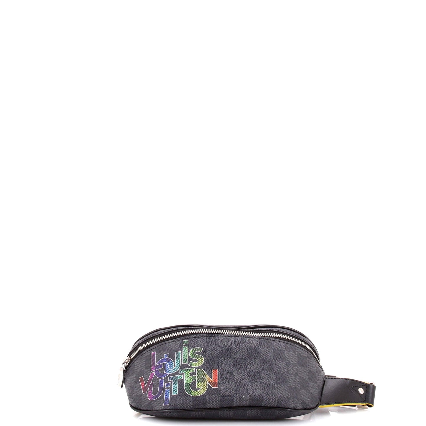 Campus Bumbag Limited Edition Interlinked Logo Damier Graphite