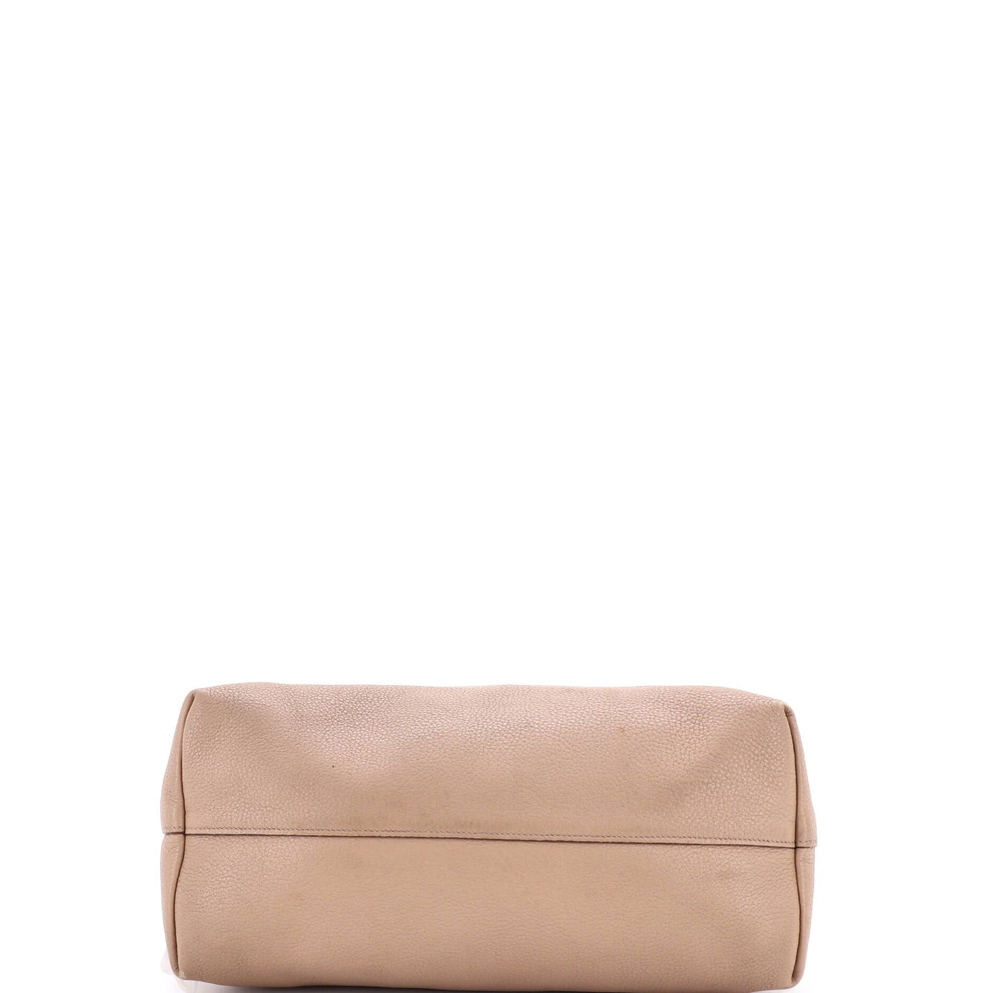 Dual Strap Zip Tote Vitello Daino Medium