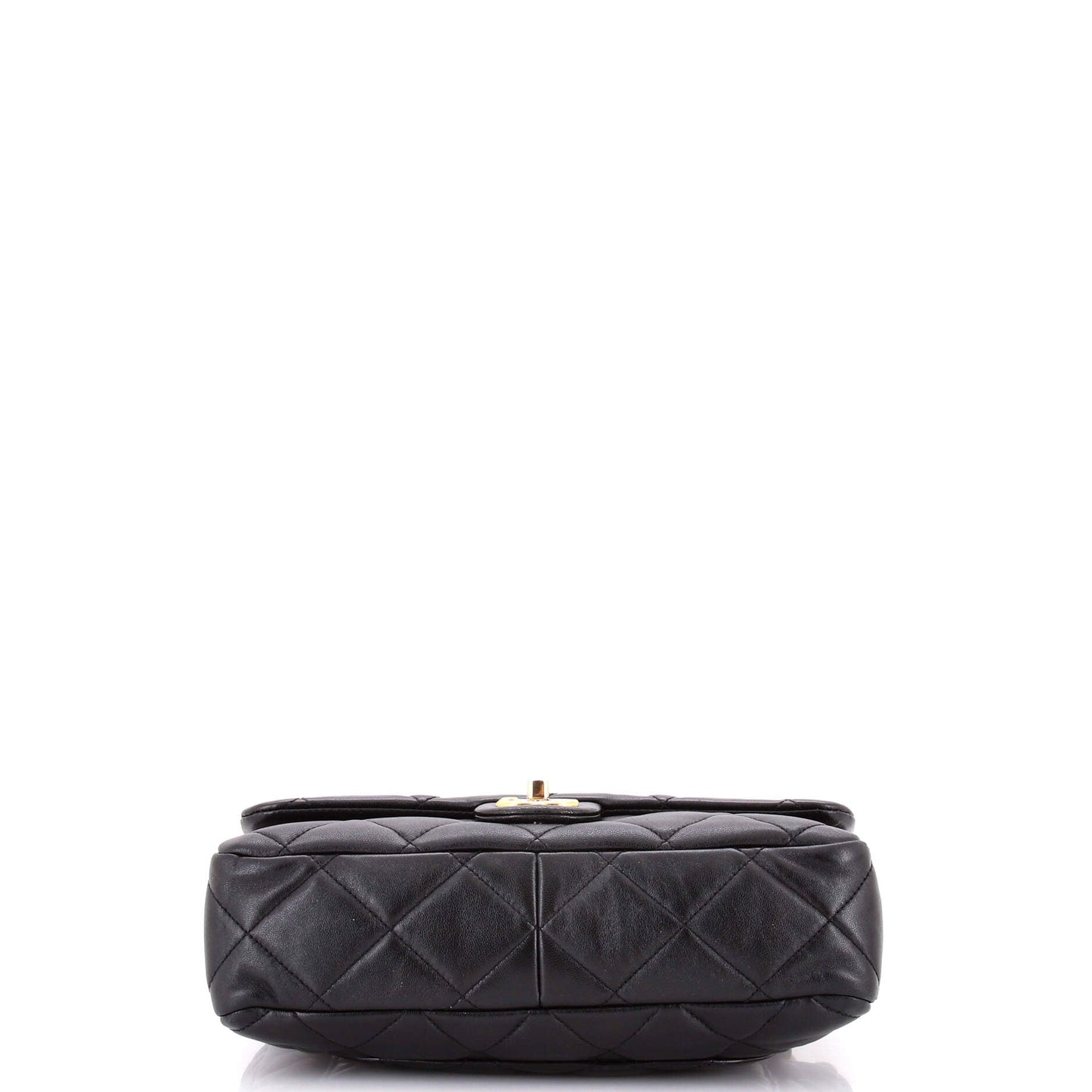 Funky Town Flap Bag Quilted Lambskin Large