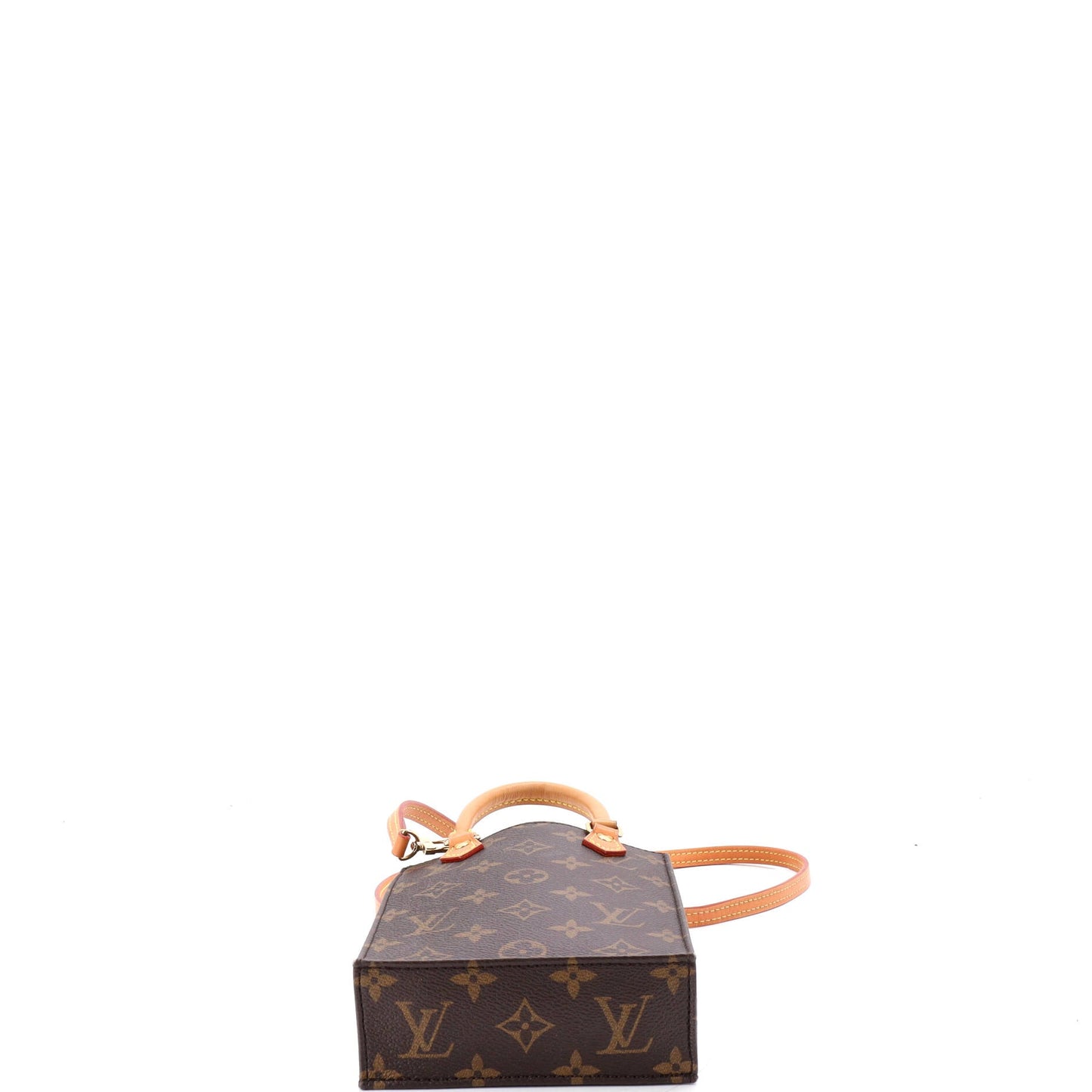 Petit Sac Plat Bag Monogram Canvas