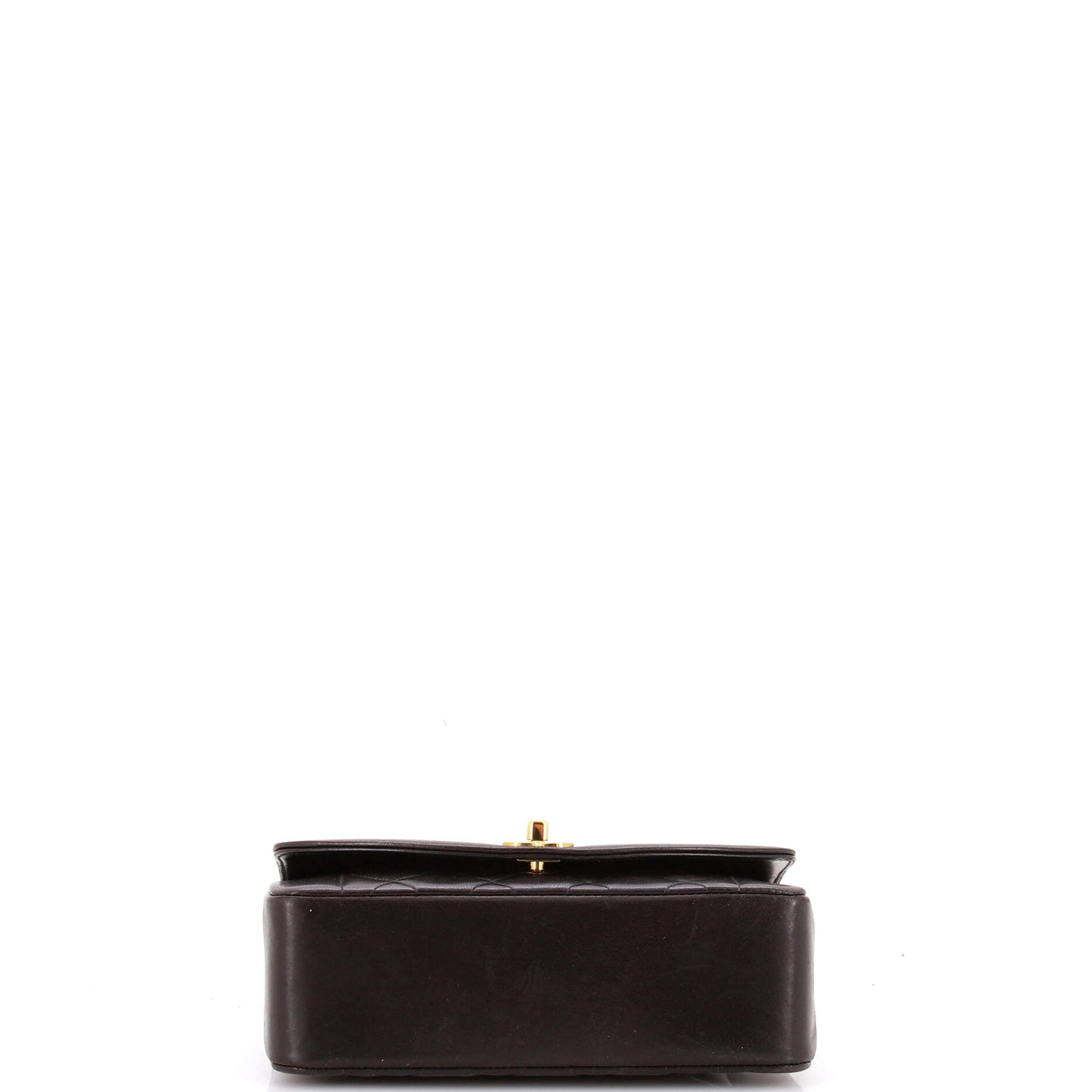 Vintage Diana Flap Bag Quilted Lambskin Small