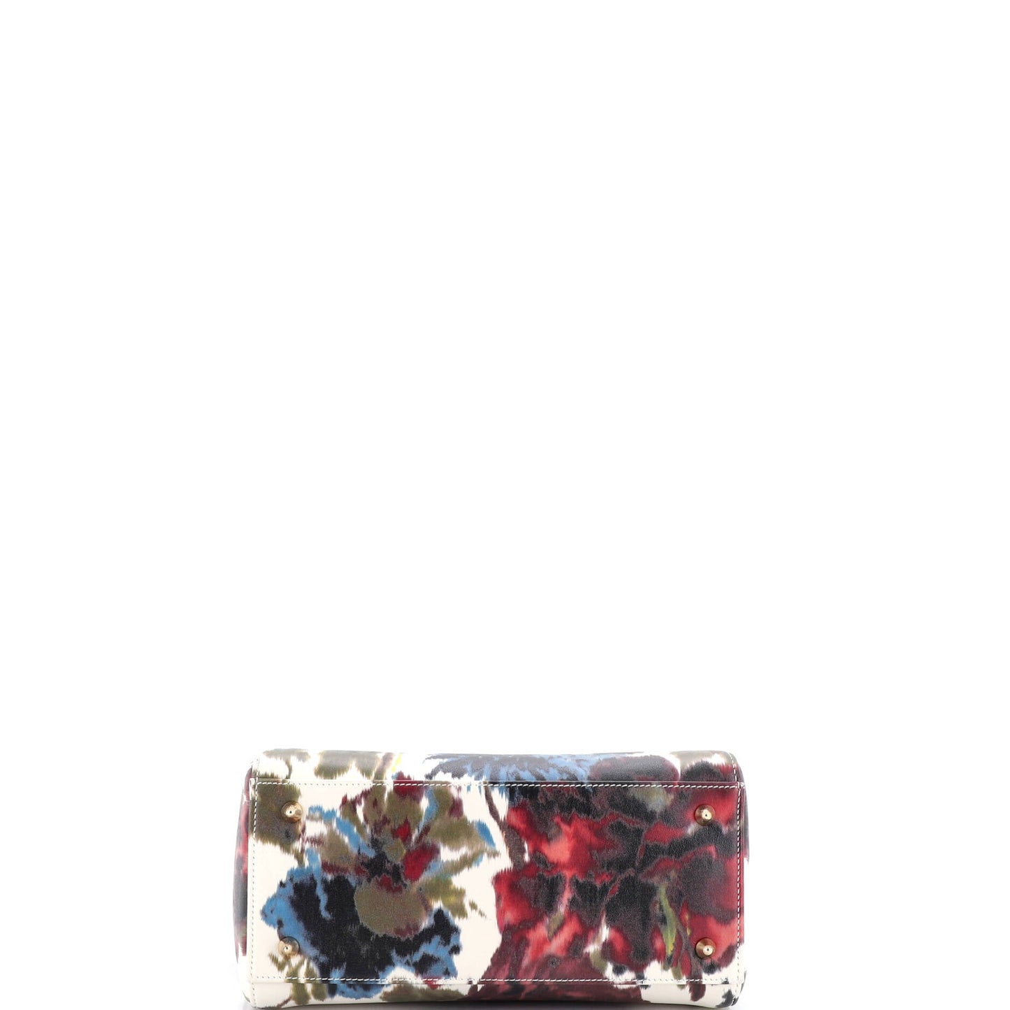 Lady Dior Bag Floral Printed Lambskin Medium