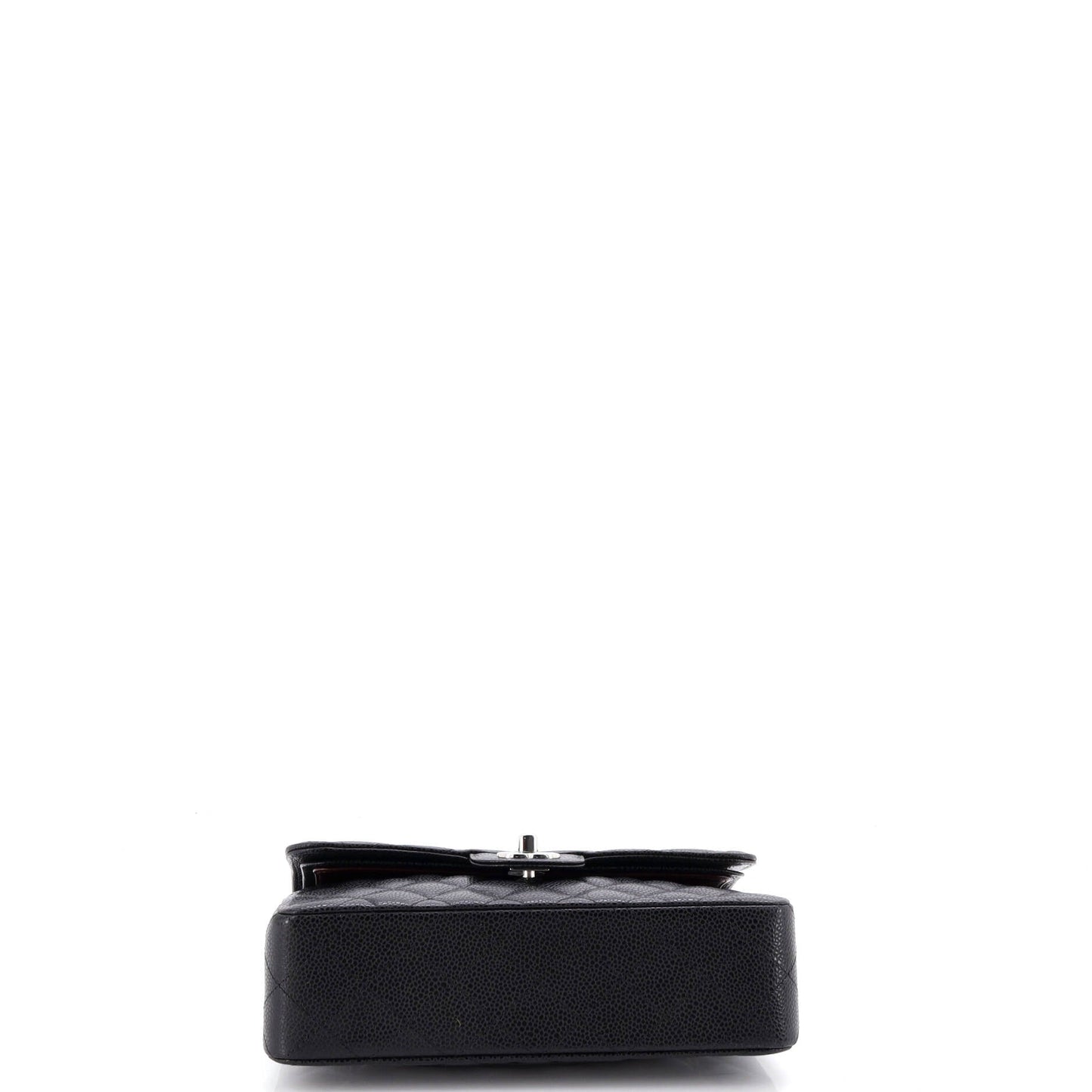 Classic Double Flap Bag Quilted Caviar Small