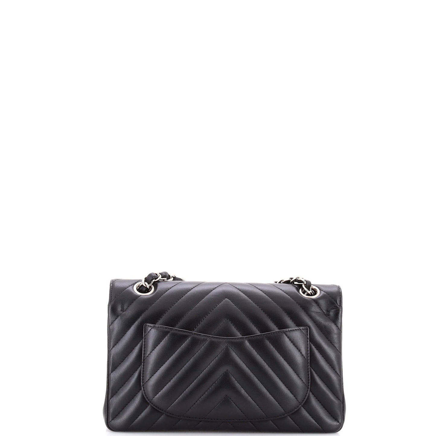 Classic Double Flap Bag Chevron Lambskin Medium