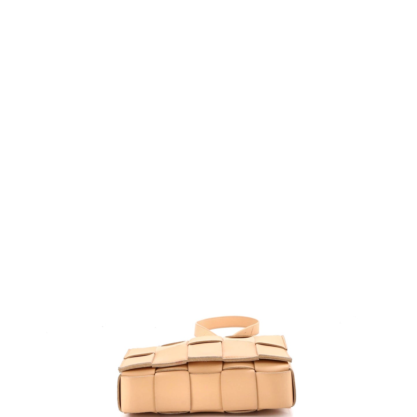 Cassette Crossbody Bag Maxi Intrecciato Leather Small