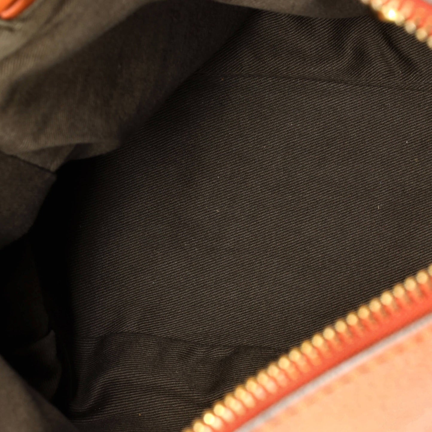 Marcie Satchel Leather Medium