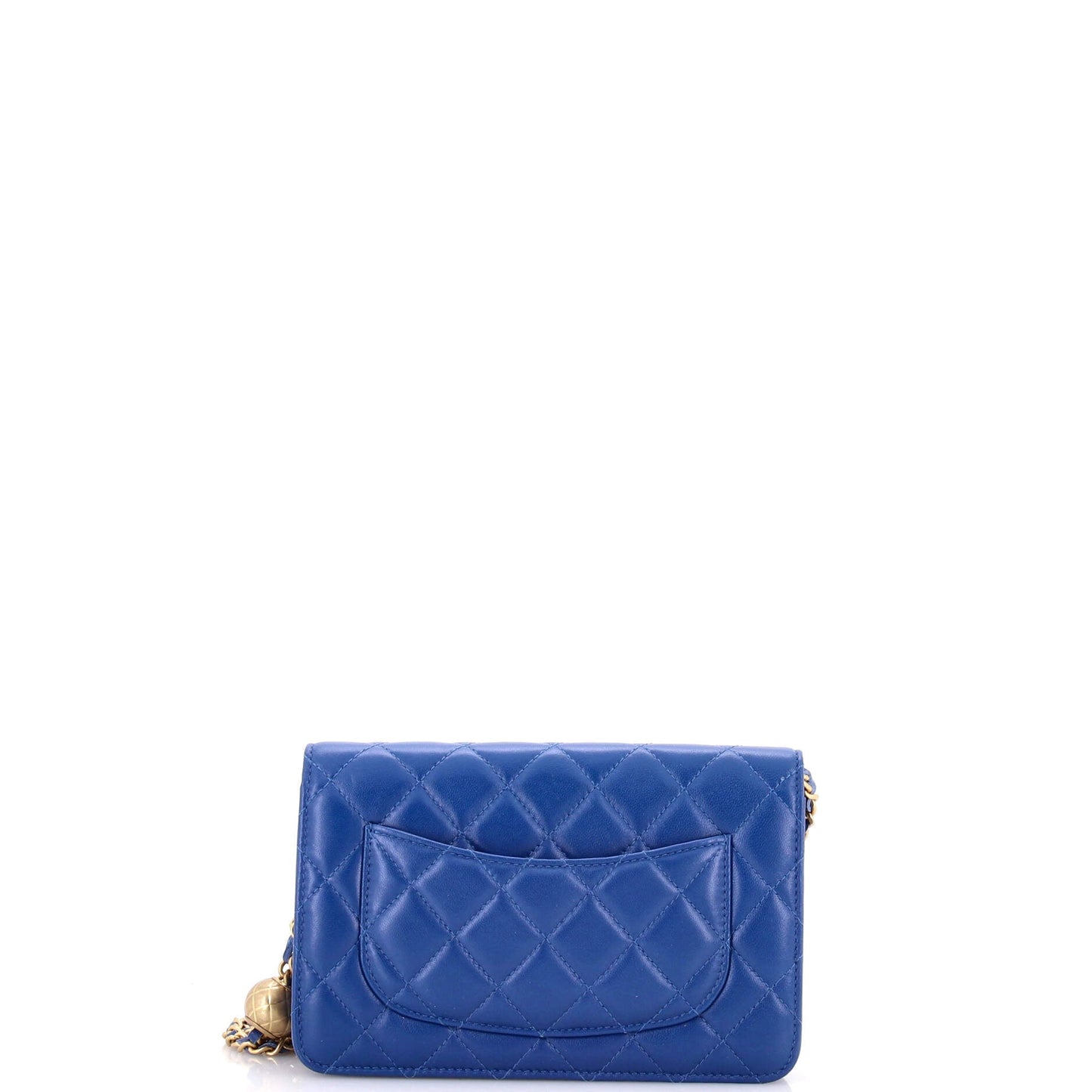 Pearl Crush Wallet on Chain Quilted Lambskin