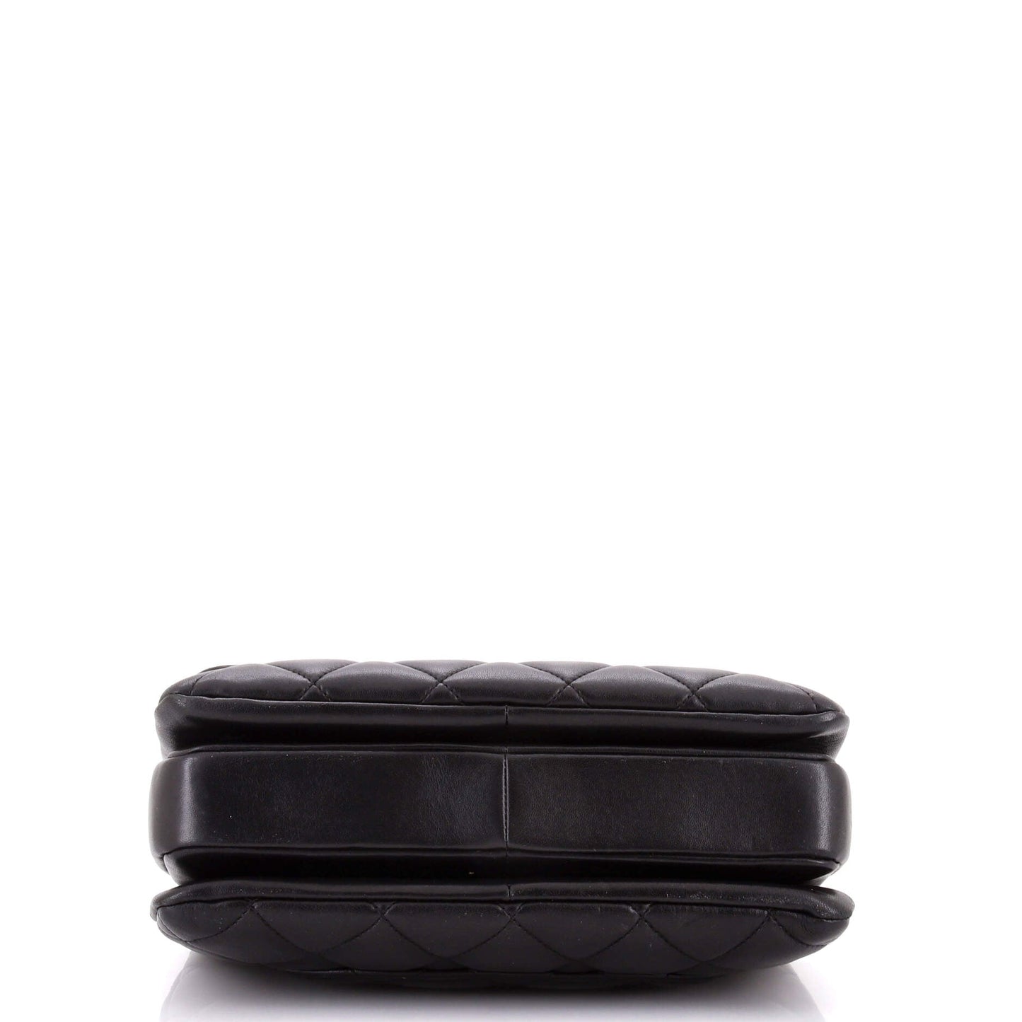 Trendy CC Top Handle Bag Quilted Lambskin Small