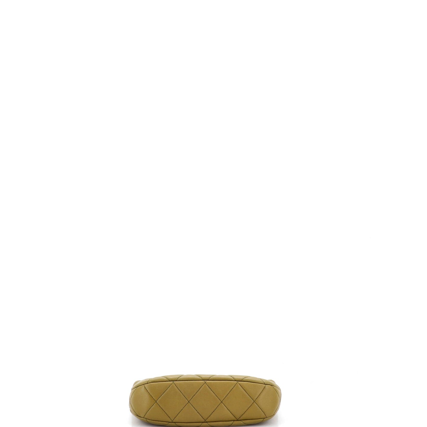 CC Mixed Chain Link Zip Hobo Quilted Lambskin