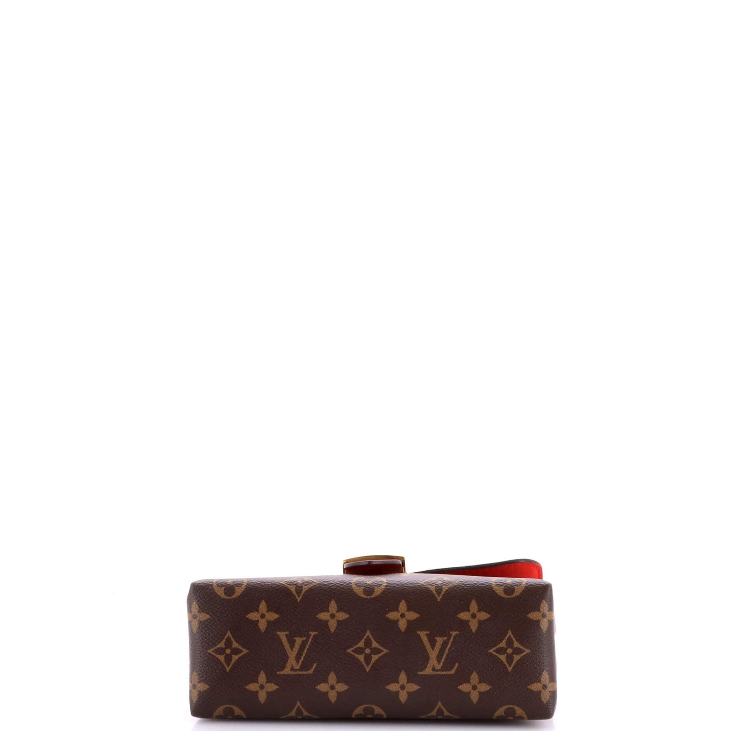 Locky Handbag Monogram Canvas with Leather BB