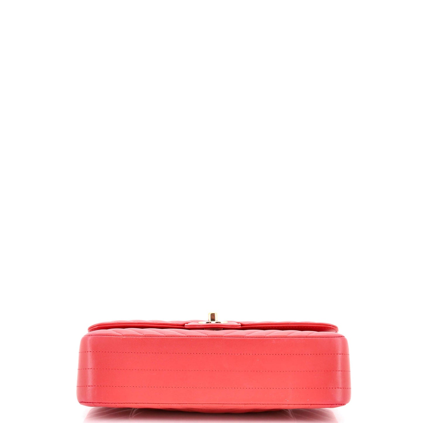 Classic Double Flap Bag Chevron Lambskin Medium
