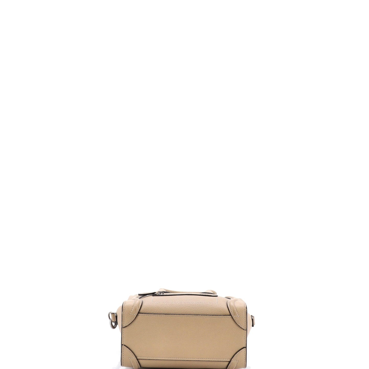 Luggage Bag Grainy Leather Nano