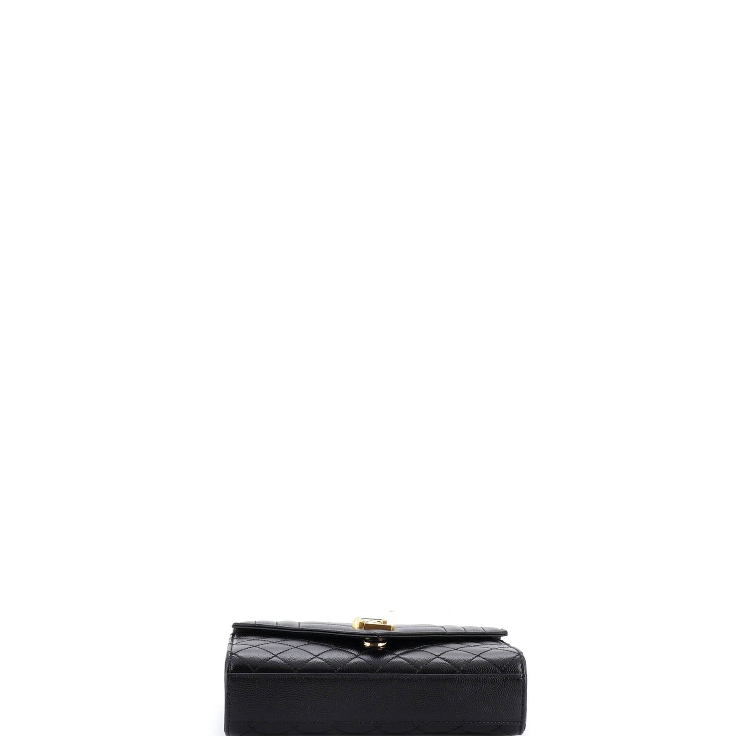 Classic Monogram Envelope Satchel Mixed Matelasse Leather Small