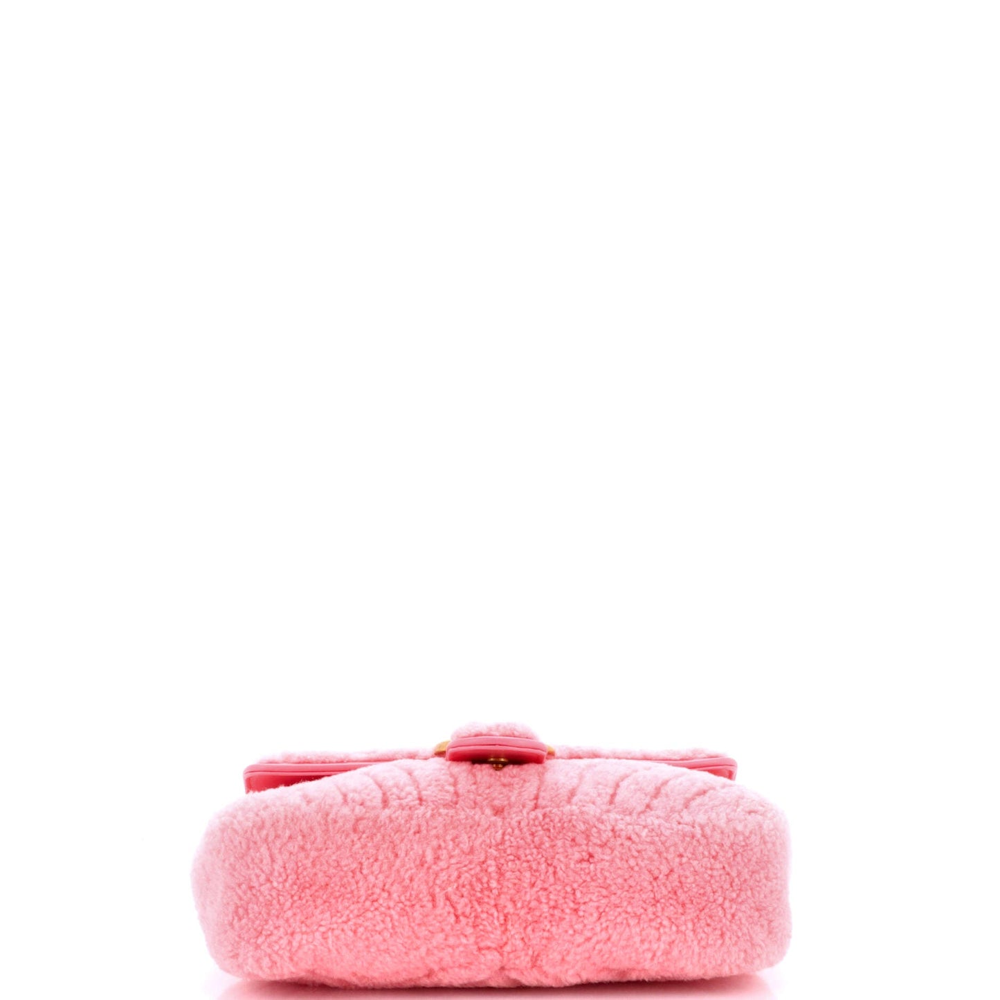 GG Marmont Flap Bag Matelasse Shearling Small