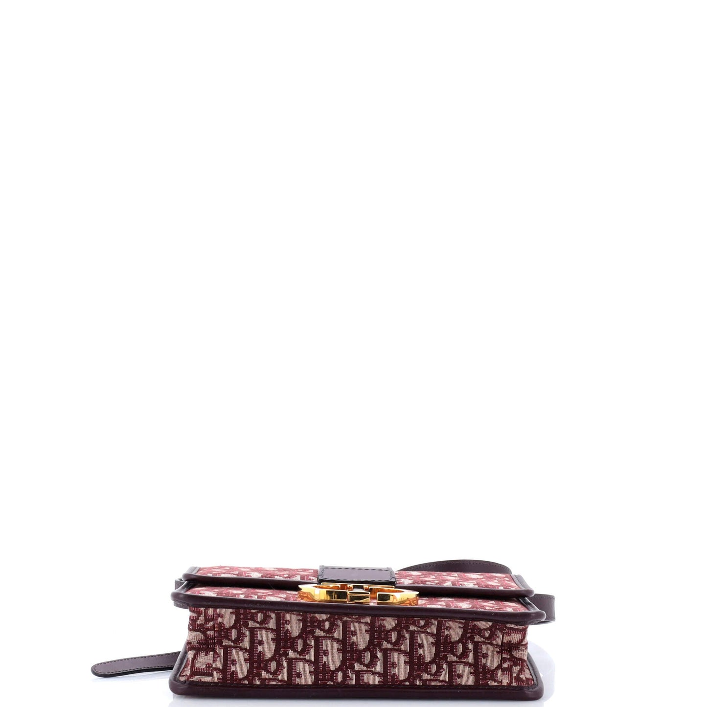 30 Montaigne Flap Bag Oblique Canvas