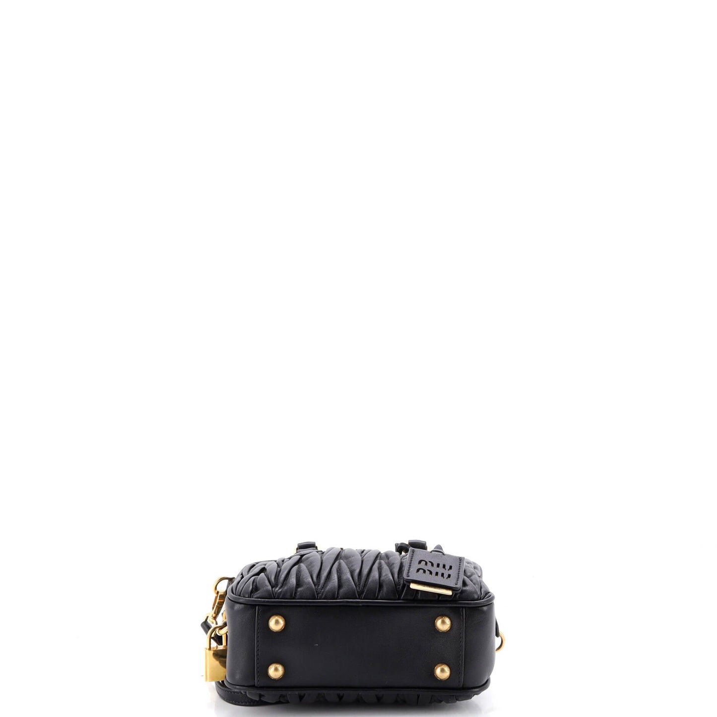 Arcadie Top Handle Bag Matelasse Leather Small