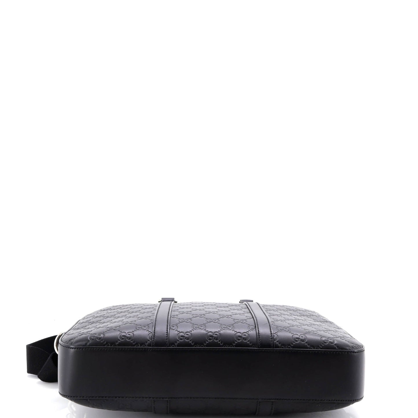 Signature Convertible Briefcase Guccissima Leather Medium