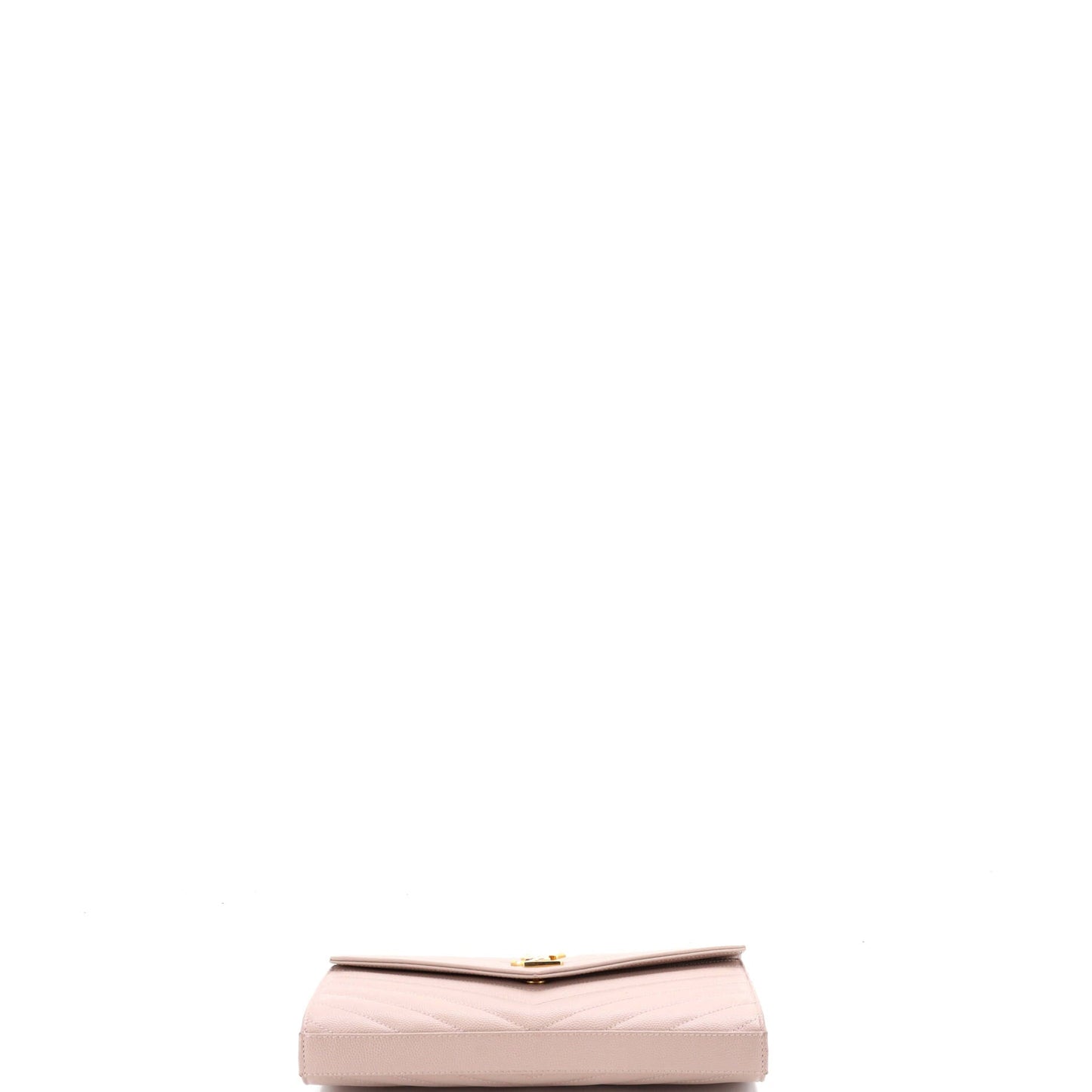 Classic Monogram Wallet on Chain Matelasse Chevron Leather Medium