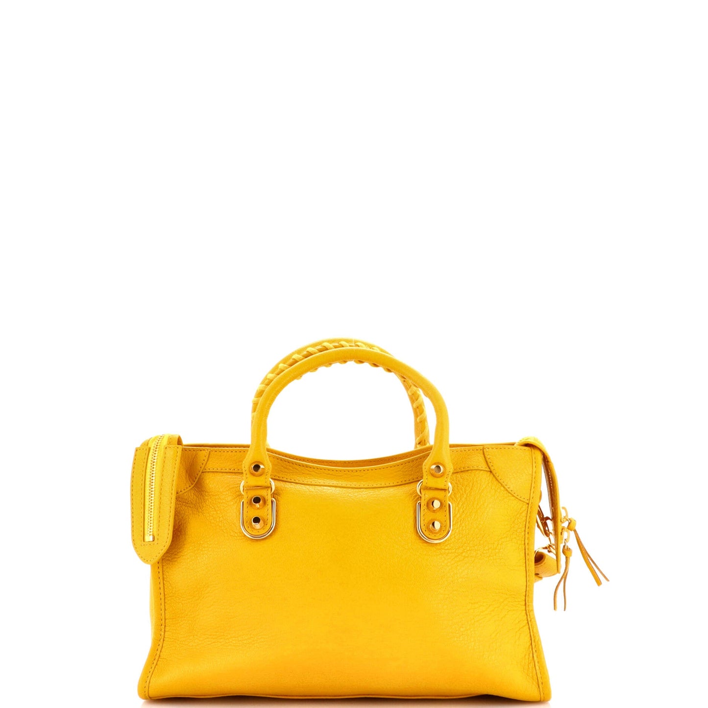 City Classic Metallic Edge Bag Leather Small
