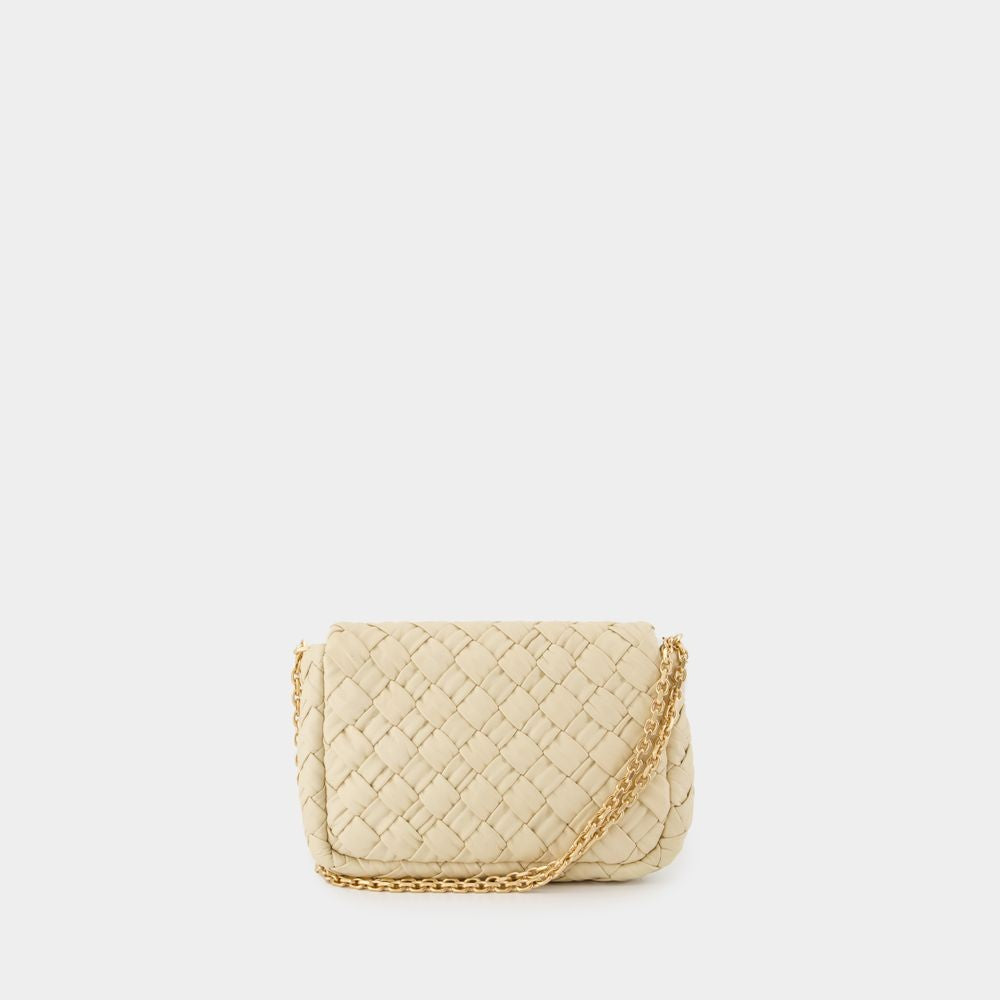 Vanessa Bruno Moon Handbag - Leather - Beige