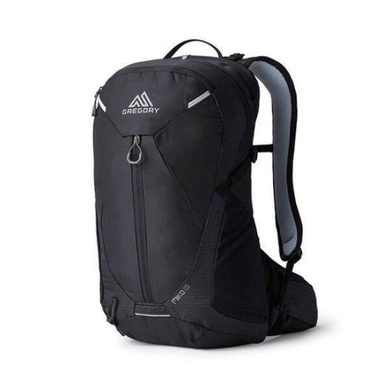 Gregory Compact Black Nylon Backpack With Padded Straps